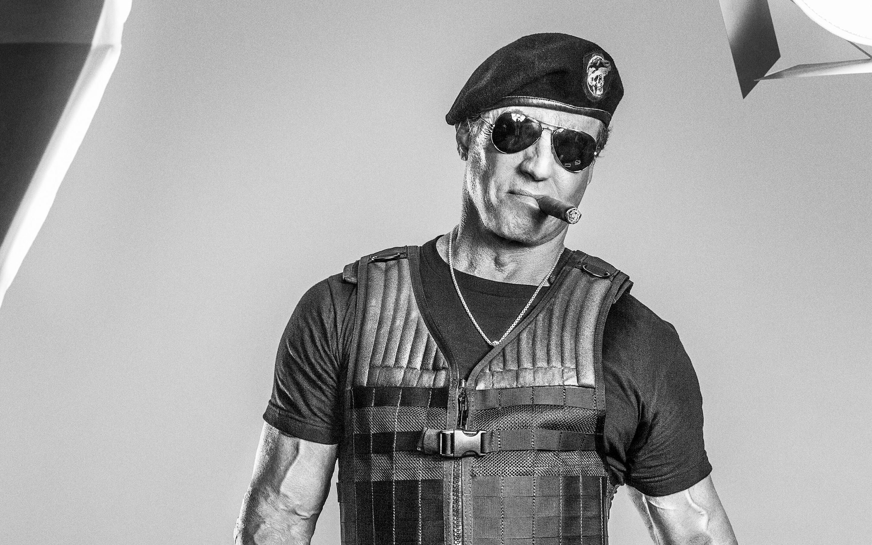 The Expendables 4: Sylvester Stallone as Barney Ross, Action film. 2880x1800 HD Wallpaper.