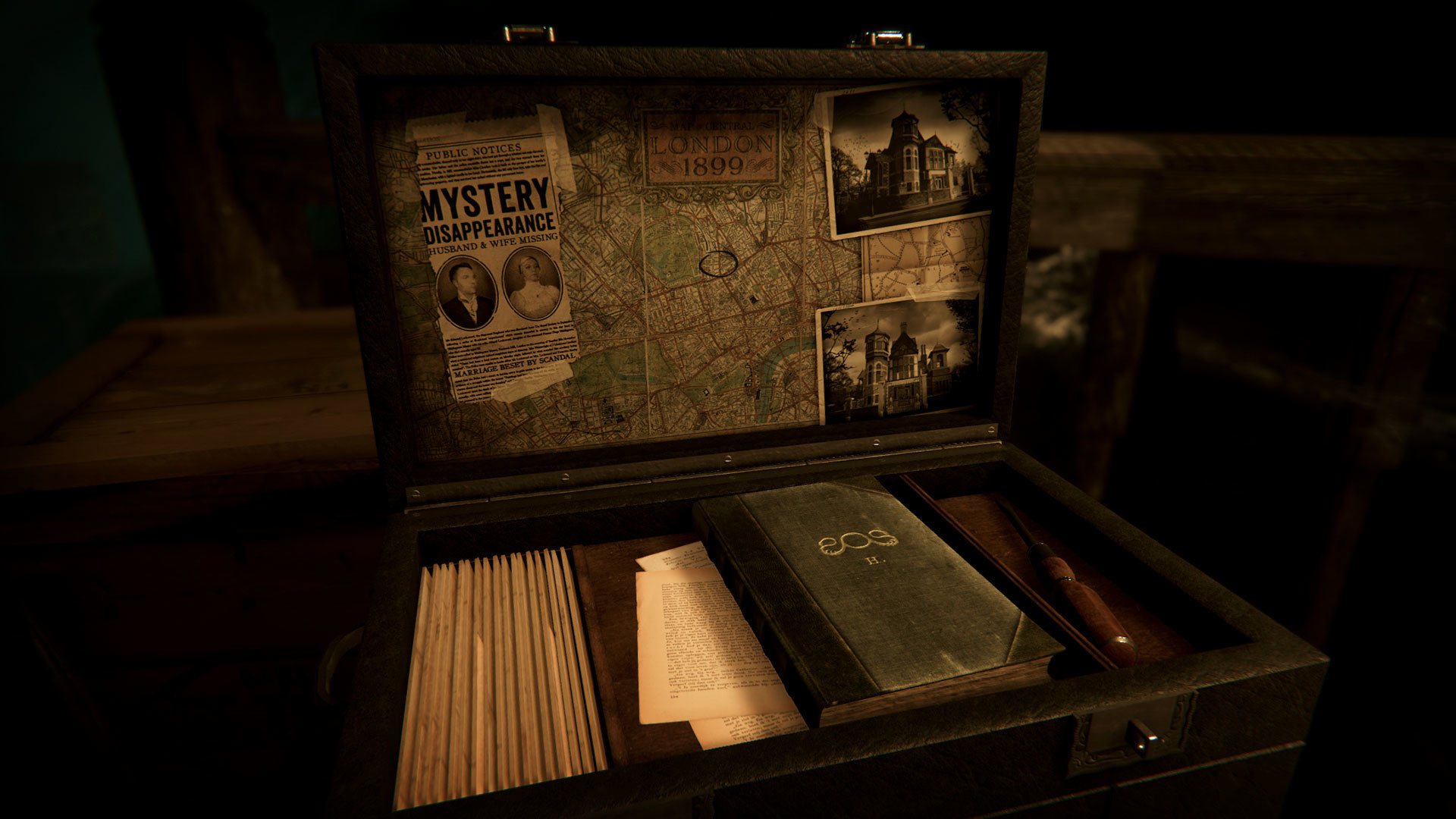 The Room: Old Sins, The game progresses from box to box as the player unlocks the mysteries held within the safe. 1920x1080 Full HD Wallpaper.
