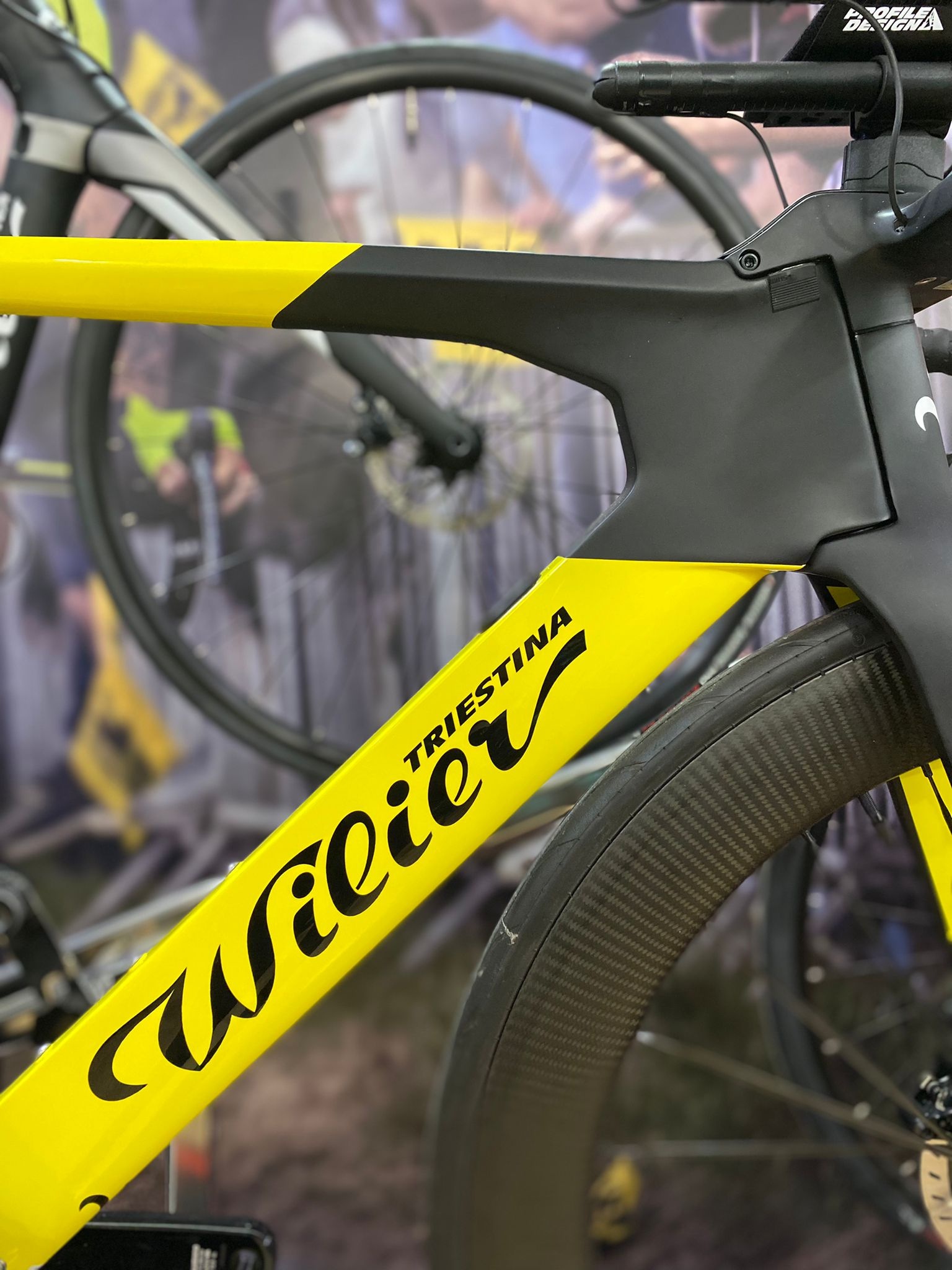 Wilier Triestina, Turbine Disc Triathlon, Evolution Bikes presentation, Cutting-edge design, 1540x2050 HD Handy