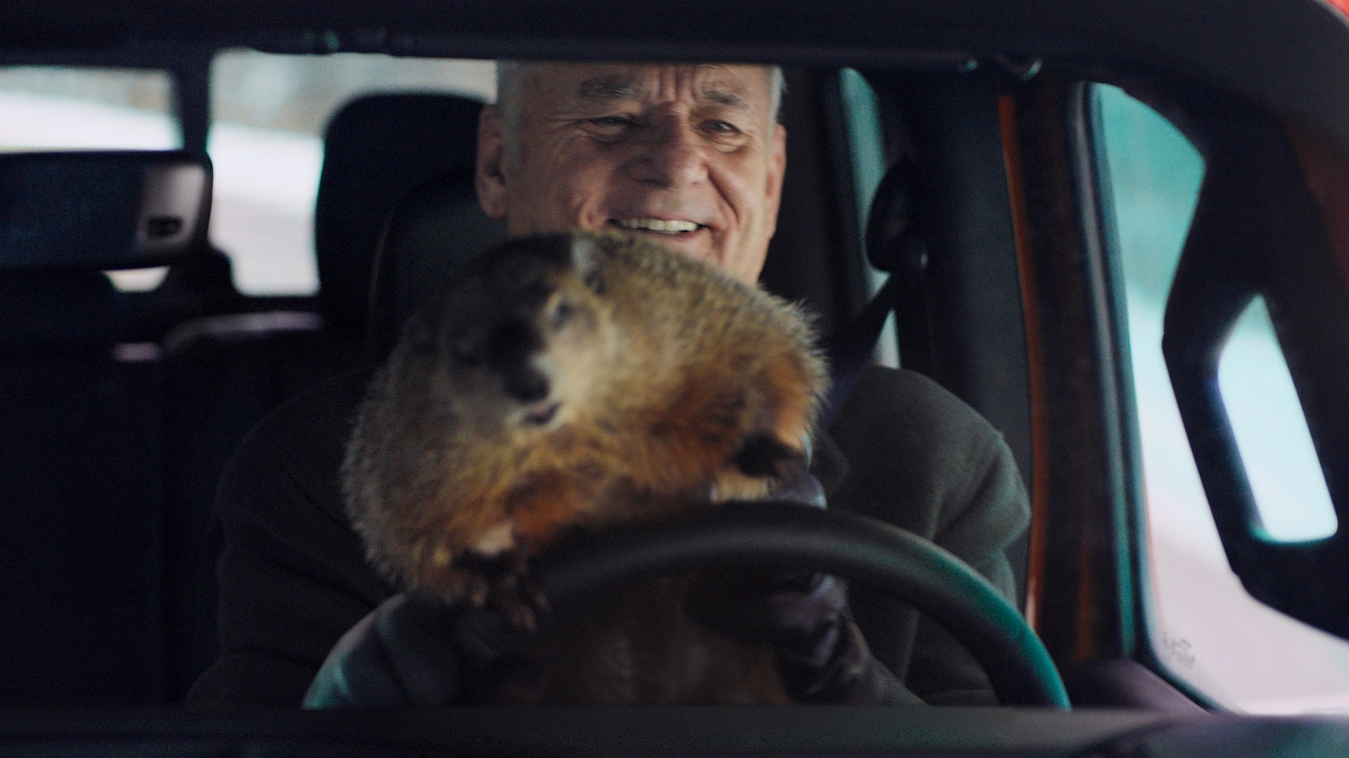 Groundhog Day (Movie): Jeep's 2020 Super Bowl Ad, Punxsutawney Phil, Bill Murray. 1920x1080 Full HD Wallpaper.