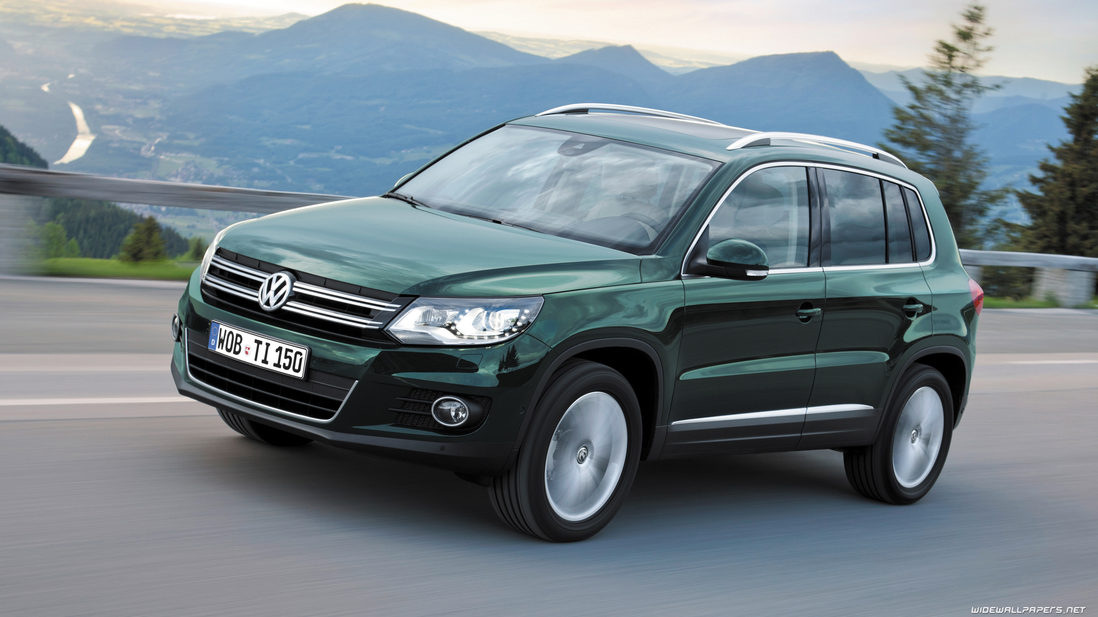Volkswagen Tiguan, Cars desktop wallpapers, 4K ultra HD, Compact SUV, 3840x2160 4K Desktop