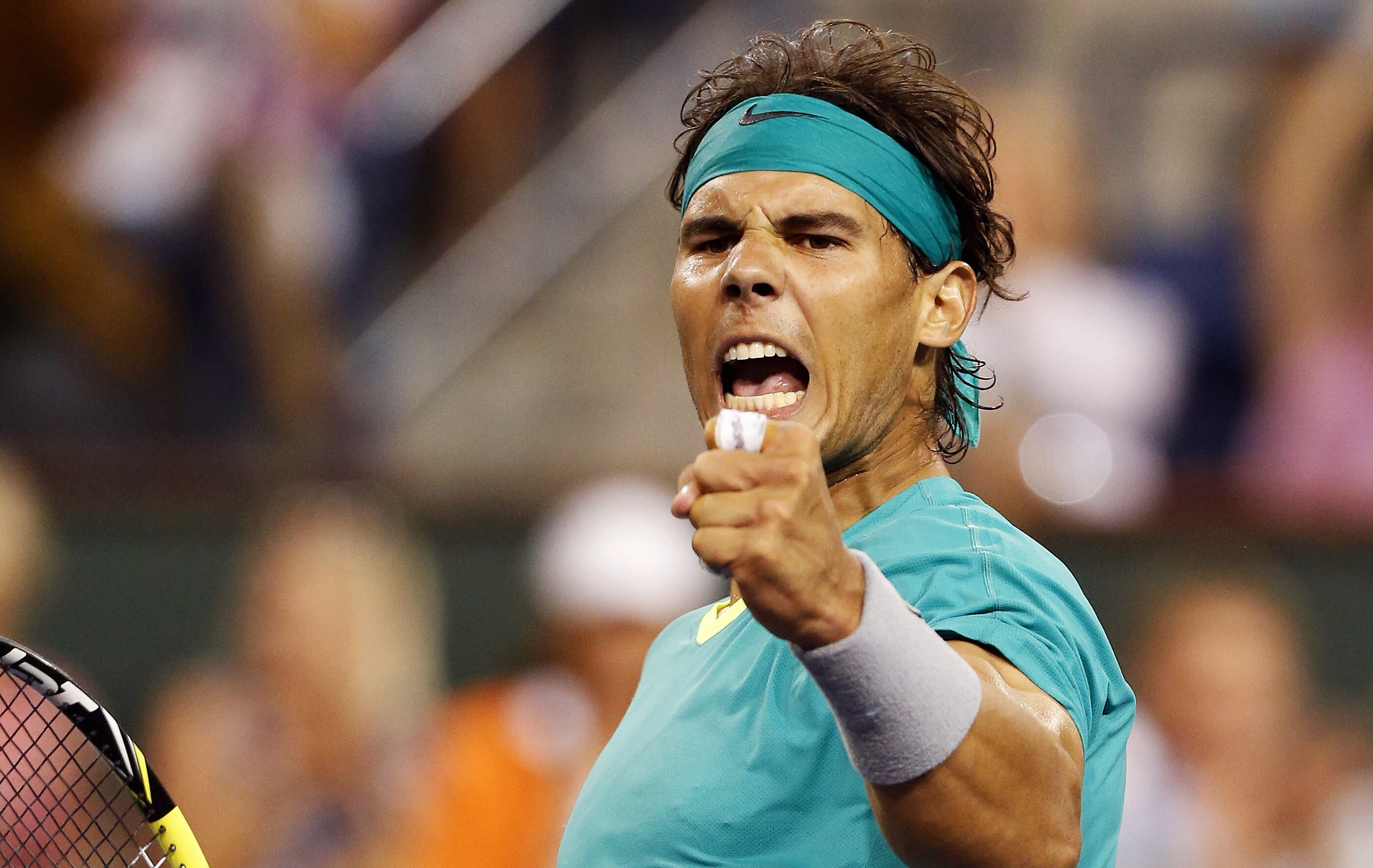 Rafael Nadal: His 81 consecutive wins on clay is the longest single-surface win streak in the Open Era. 2800x1770 HD Wallpaper.