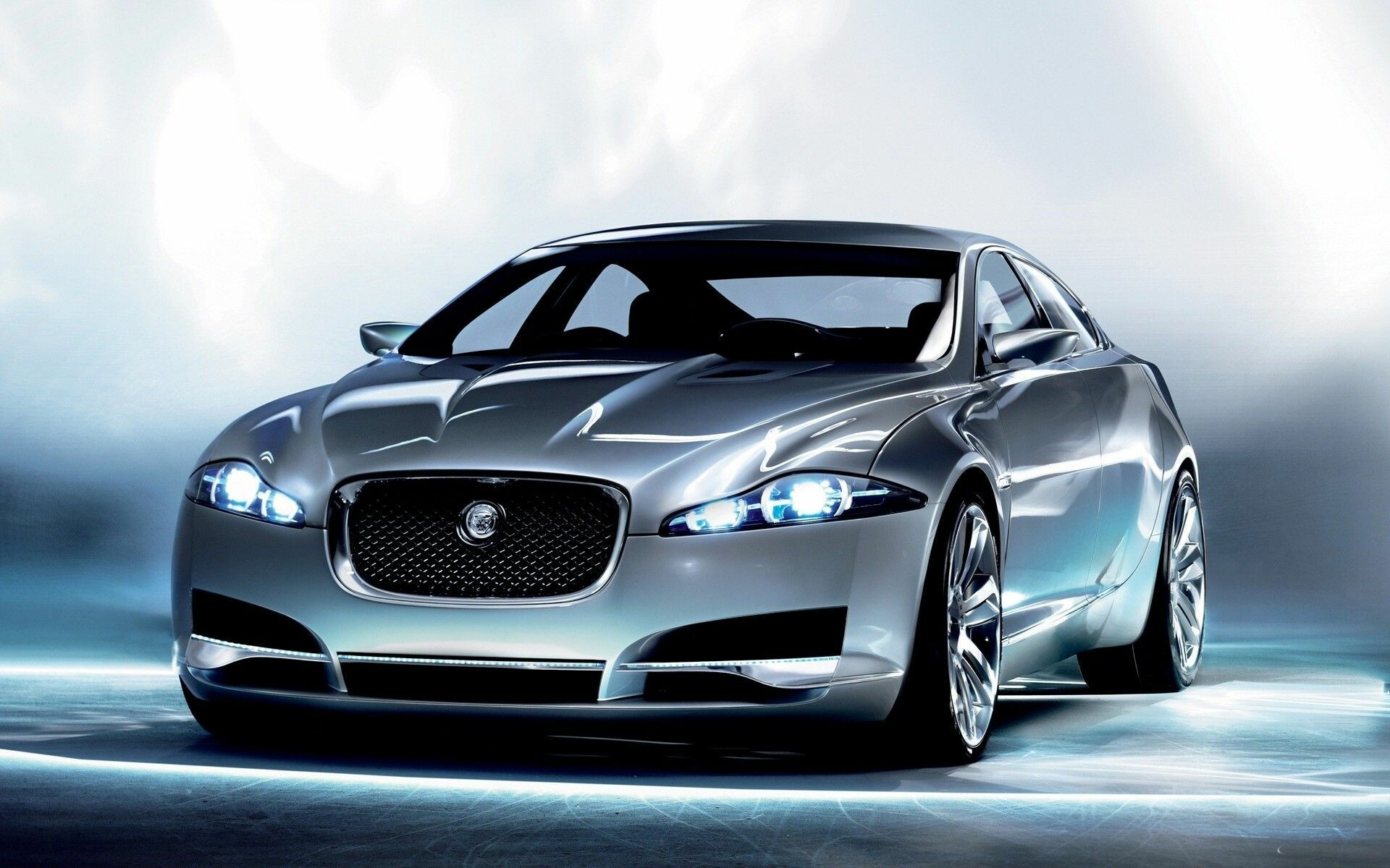 Jaguar Cars: A British luxury vehicle company, XF model. 1920x1200 HD Wallpaper.