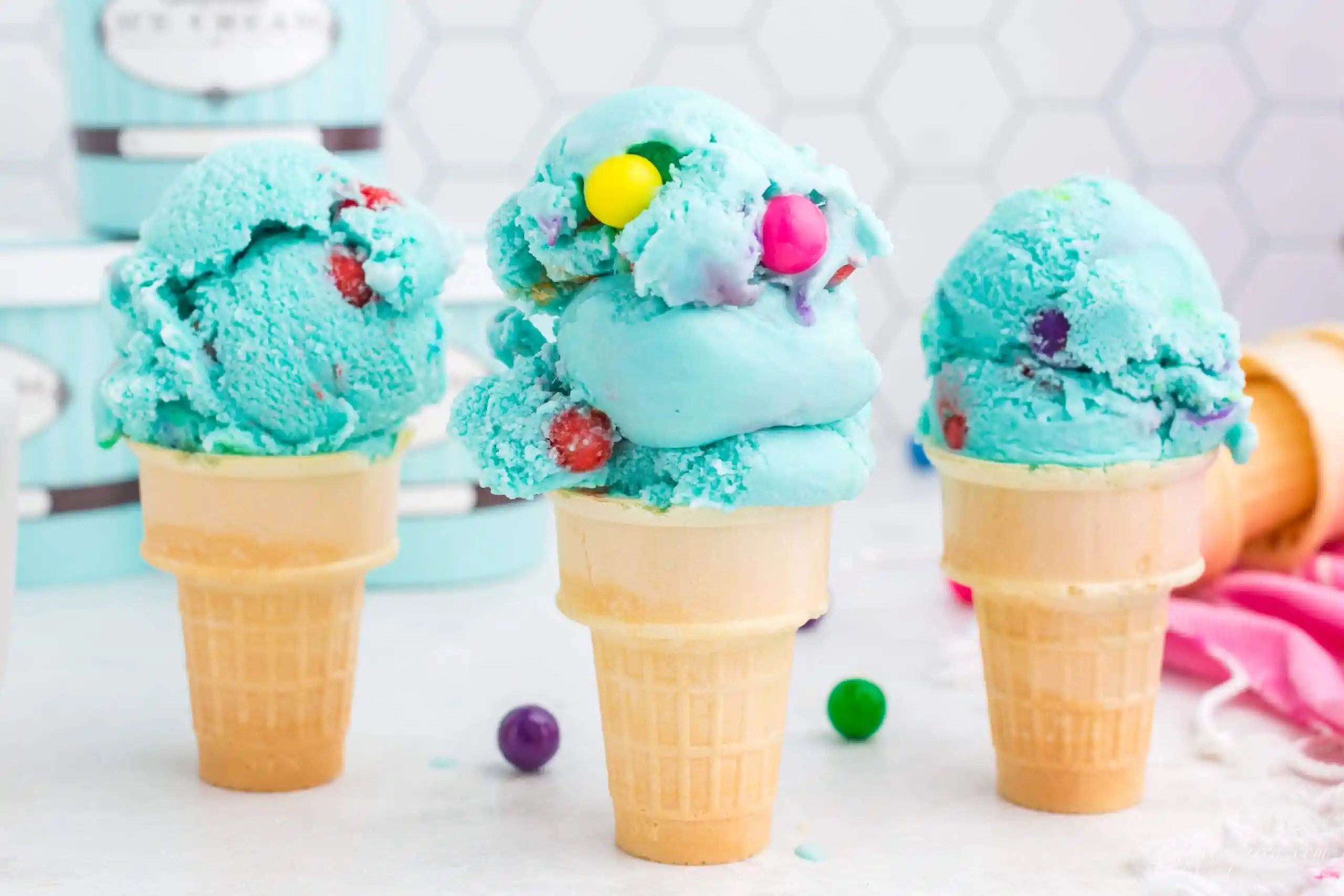 Bubble gum ice cream, Unique and flavorful, Fun and nostalgic, Homemade frozen delight, 2560x1710 HD Desktop