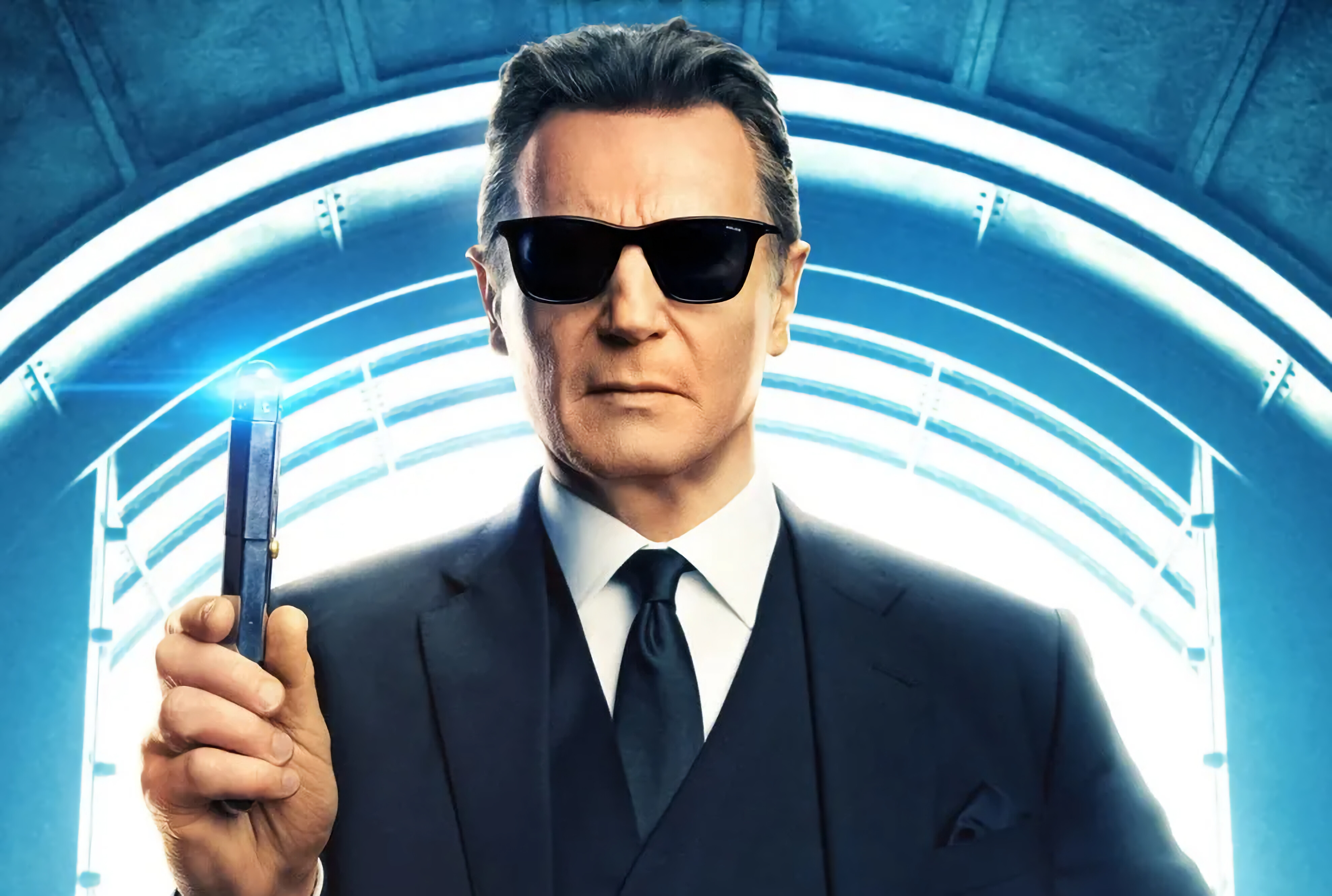 Liam Neeson, Men in Black, Agent O, Alien investigations, 3960x2660 4K Desktop