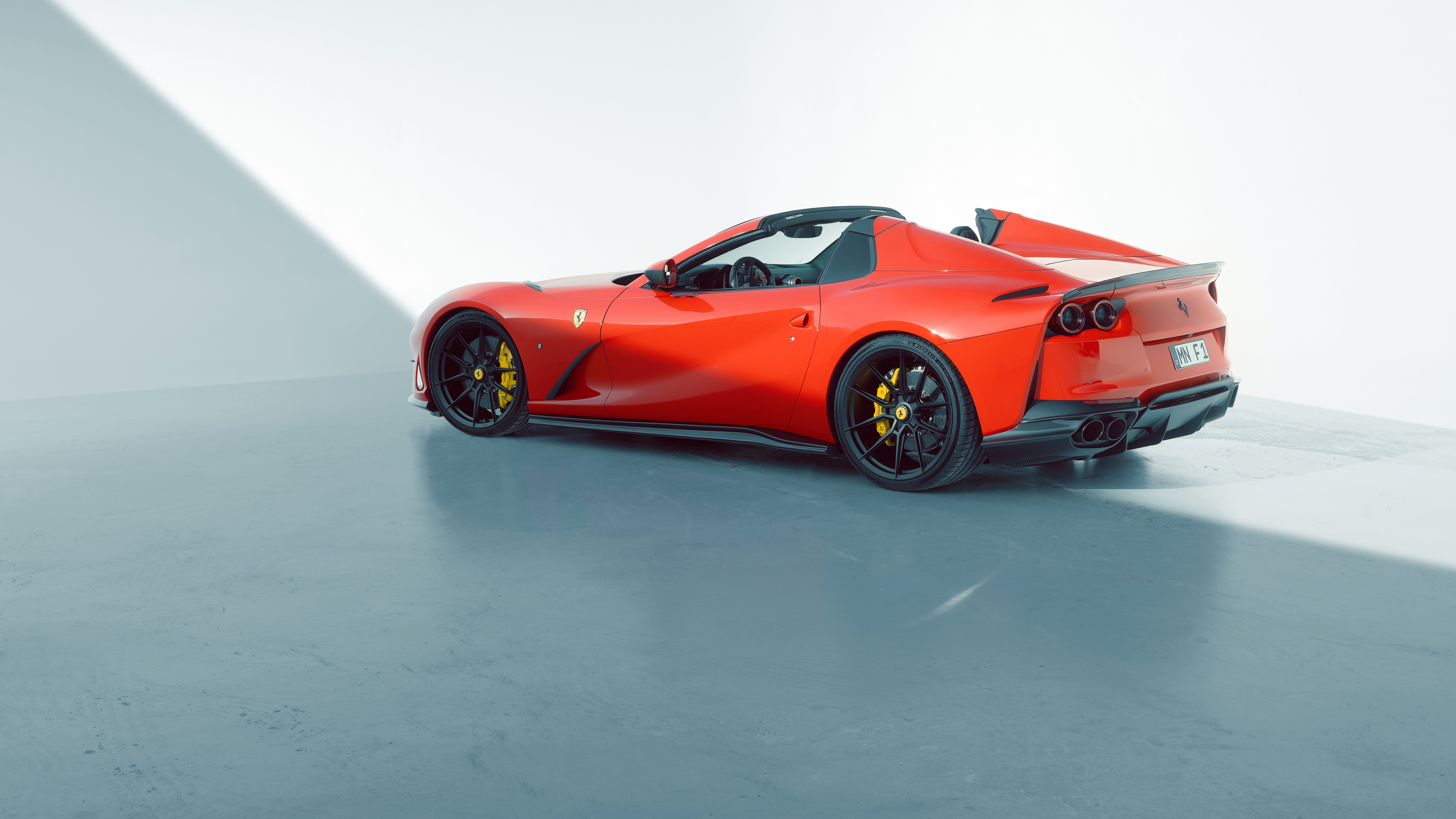 Ferrari 812 GTS, Novitec modification, Front view, High-resolution, 3840x2160 4K Desktop