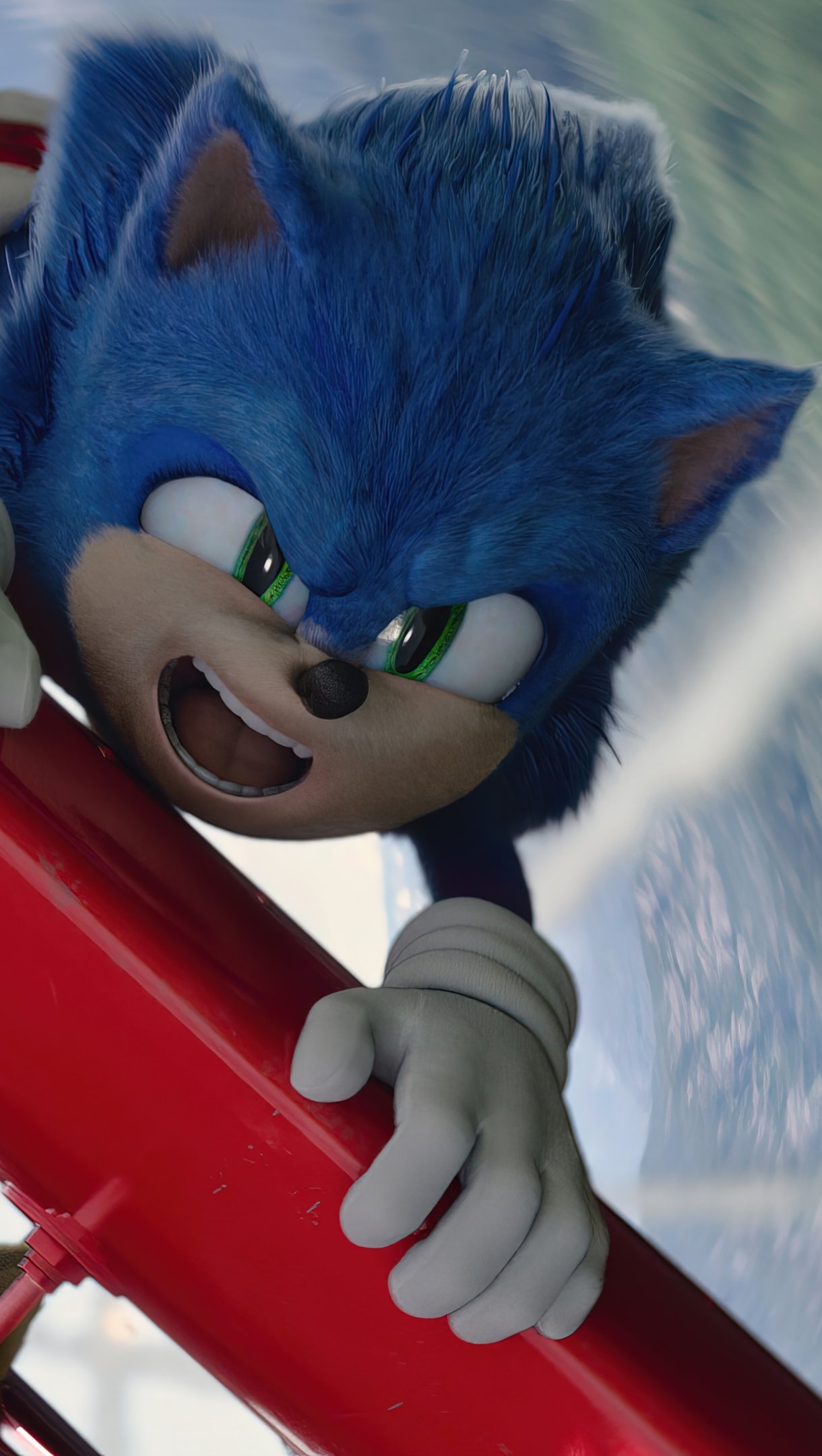 Sonic 2 Movie, Ultra HD wallpaper, Exciting sequel, Unforgettable adventure, 1220x2160 HD Phone