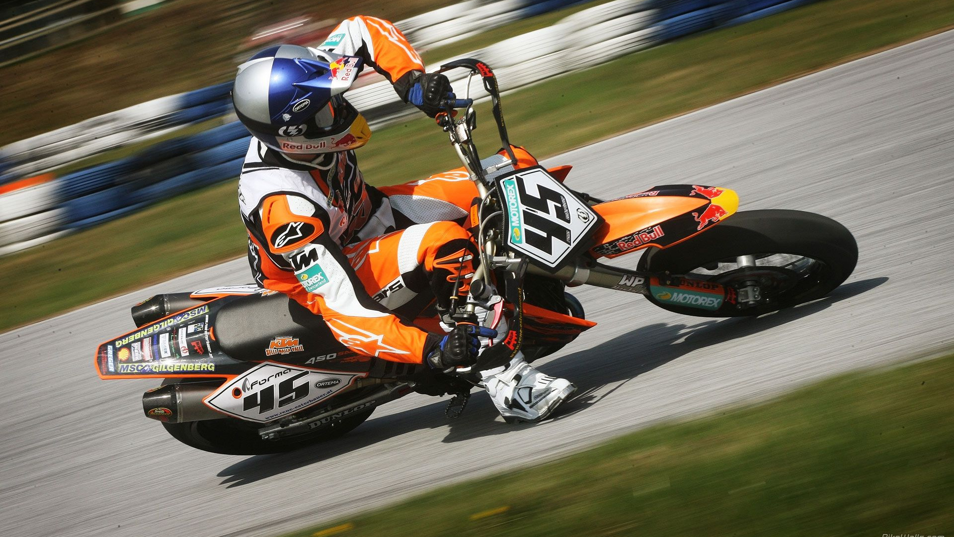 Supermoto sports, KTM 450, High definition, Mobile and tablet, 1920x1080 Full HD Desktop