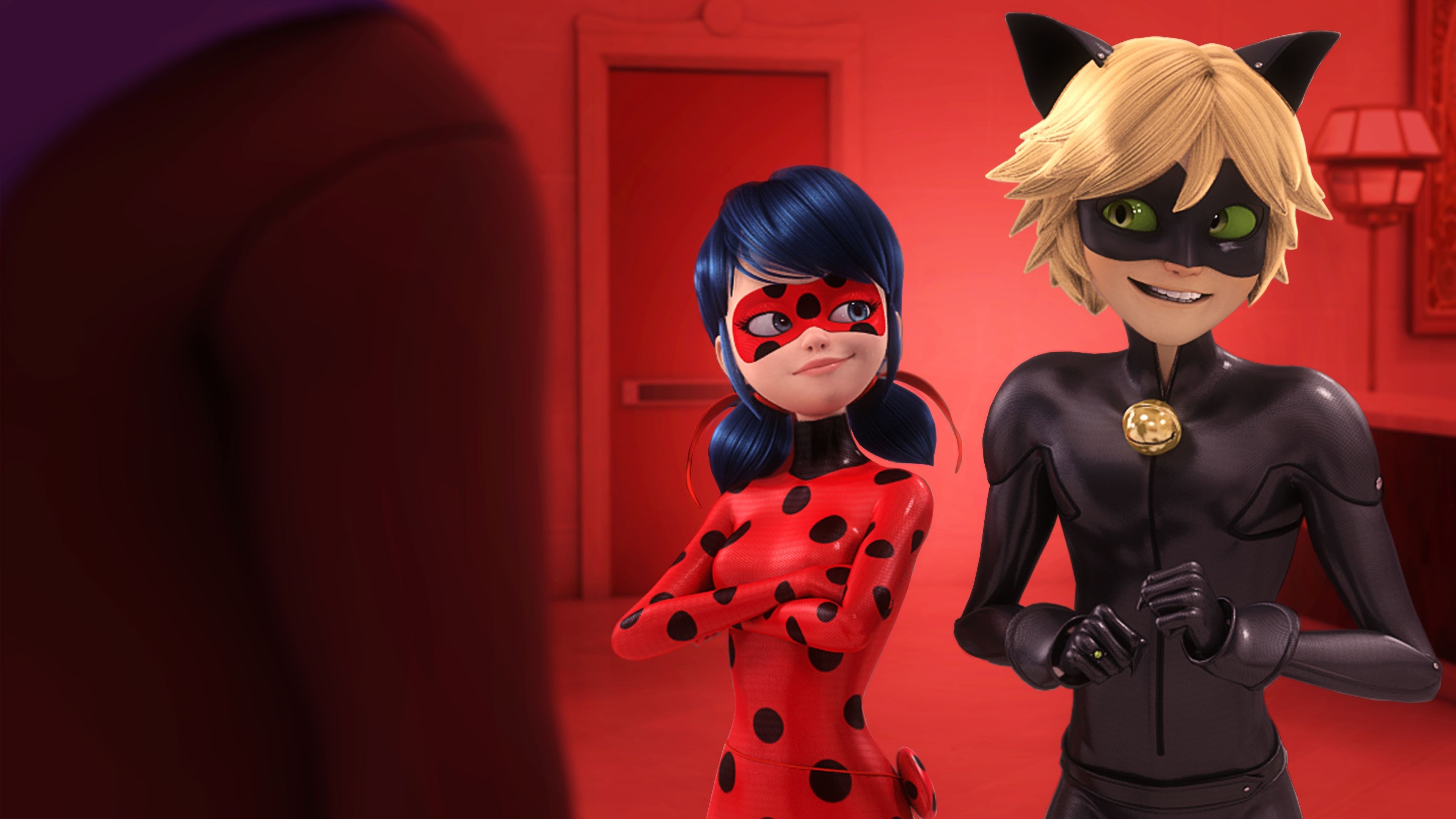 Ladybug & Cat Noir, Awakening animation, High definition wallpaper, Miraculous tales, 3840x2160 4K Desktop