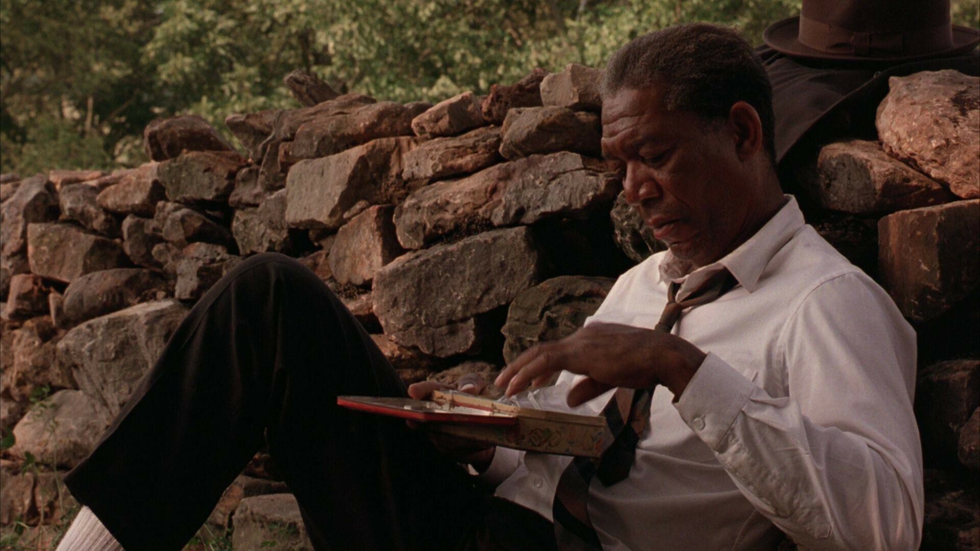 The Shawshank Redemption: Ellis Boyd 'Red' Redding, the narrator of the Stephen King short story and movie. 1920x1080 Full HD Wallpaper.