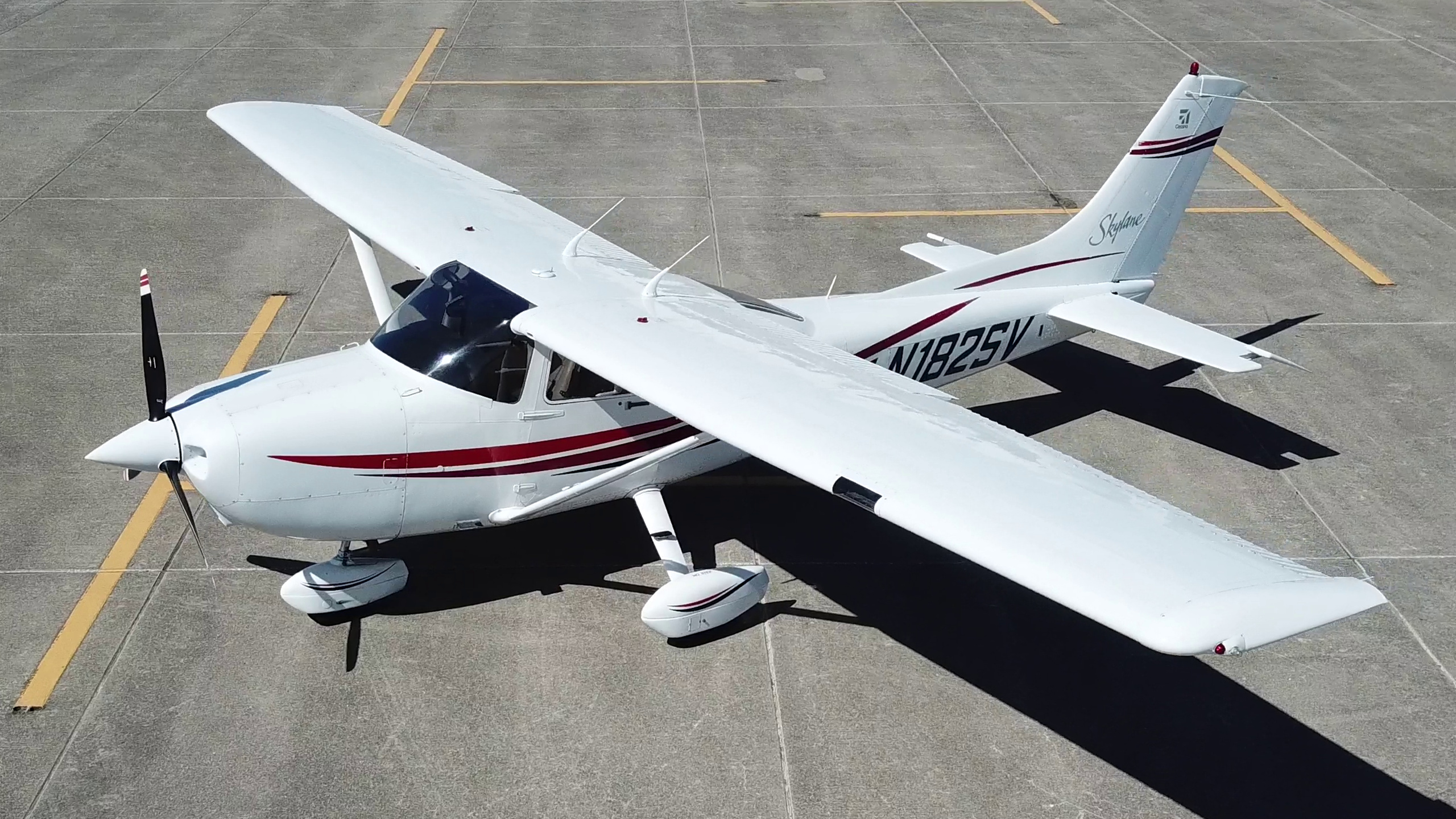 Cessna 182, N182SV, C182S Sky Vu Flyers, 2560x1440 HD Desktop