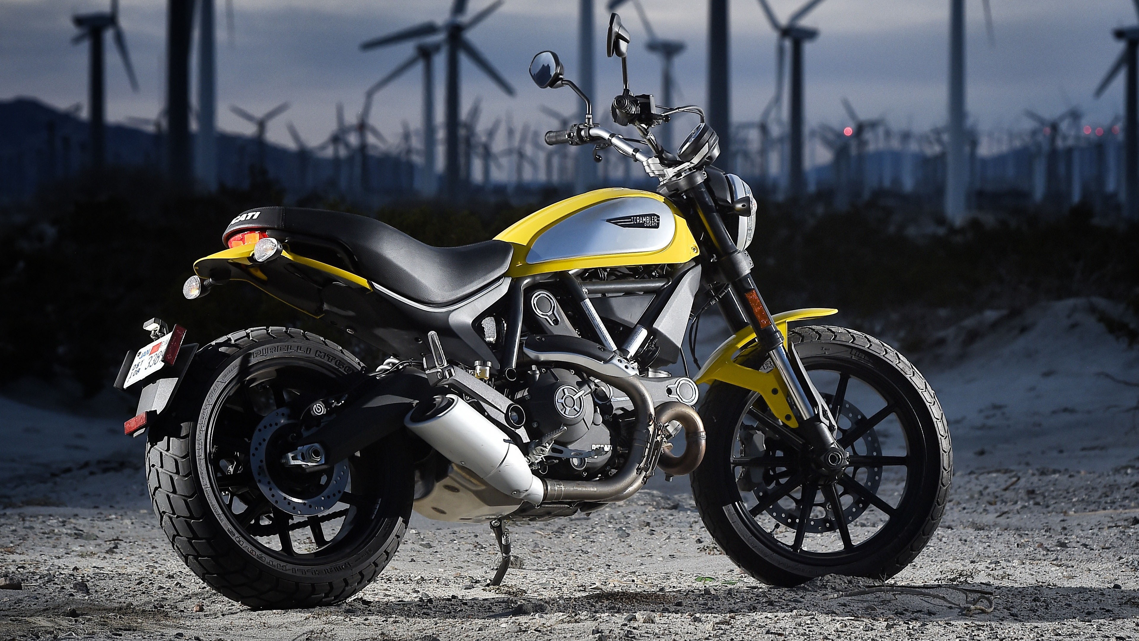 Ducati Scrambler Icon, Posted by Sarah Sellers, Wallpaper collection, Online display, 3840x2160 4K Desktop