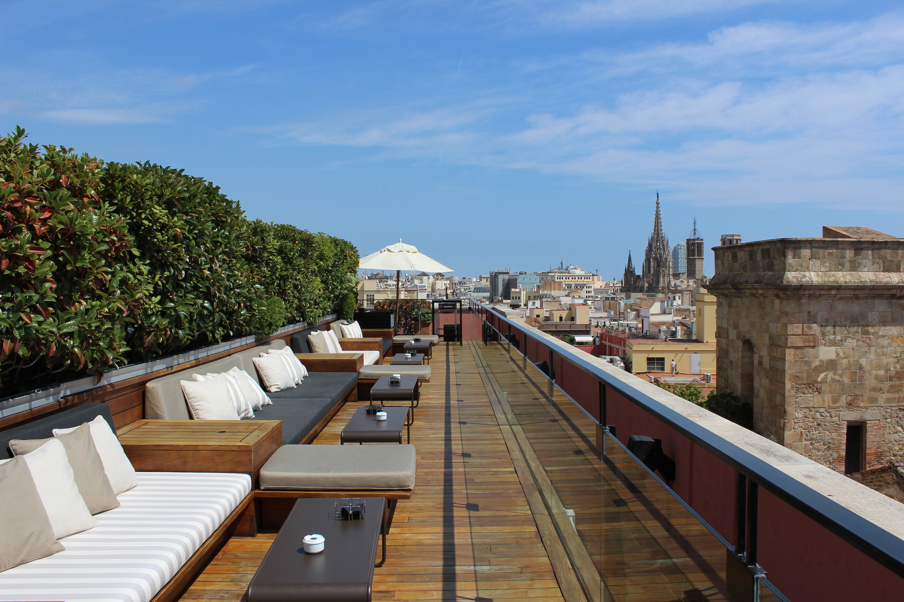 Barcelona rooftop bars, Sipping at sunset, Rooftop, Views, 3000x2000 HD Desktop