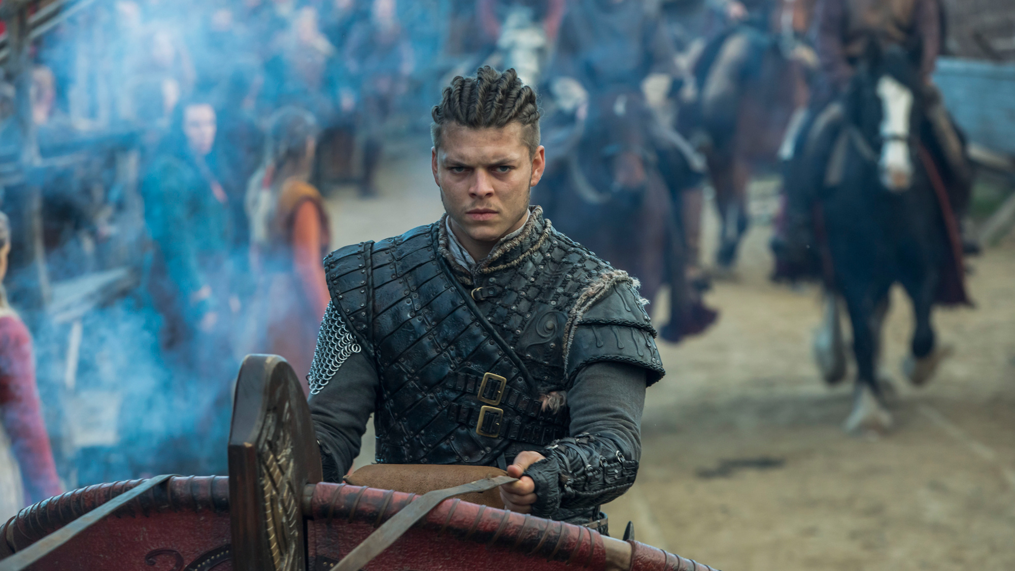 Vikings TV series, Season 5 return, Epic saga, Norse warriors, 2000x1130 HD Desktop