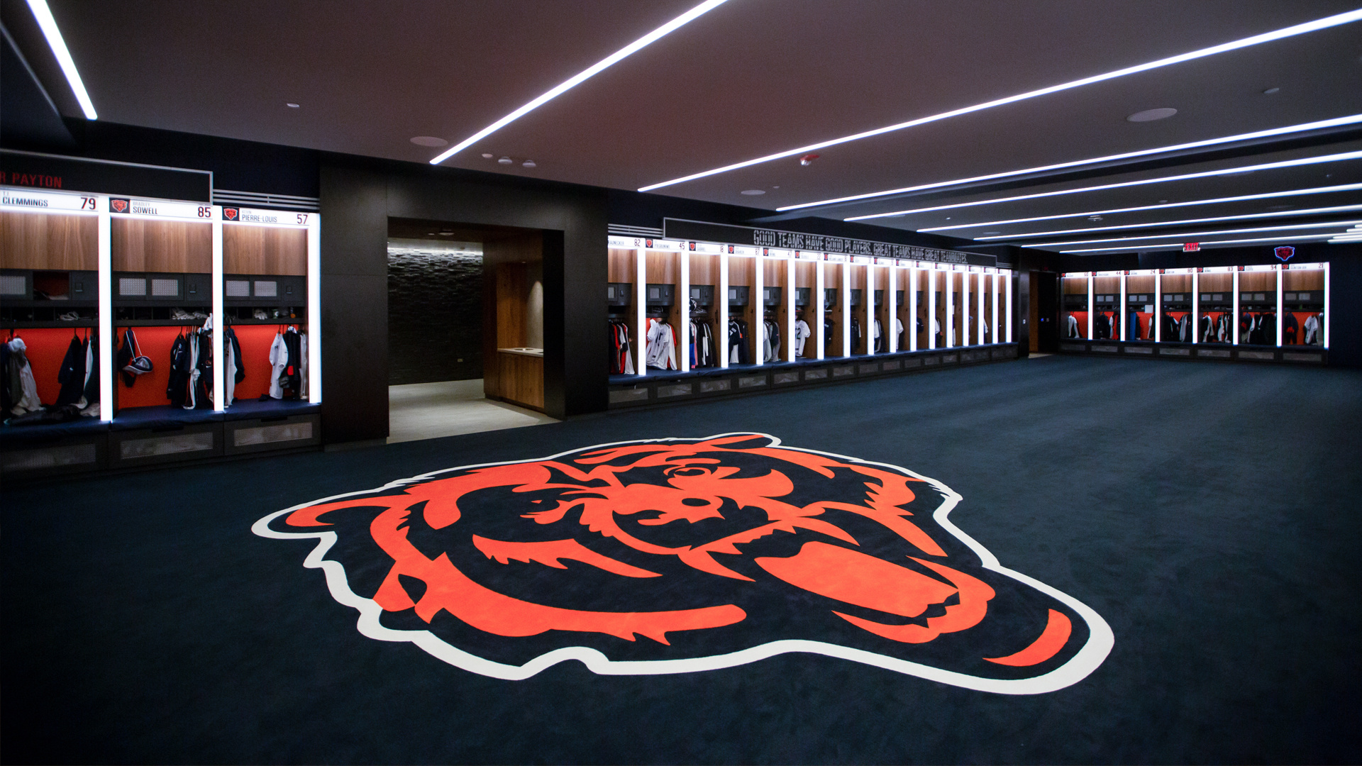 Chicago Bears, Video conference backgrounds, 1920x1080 Full HD Desktop