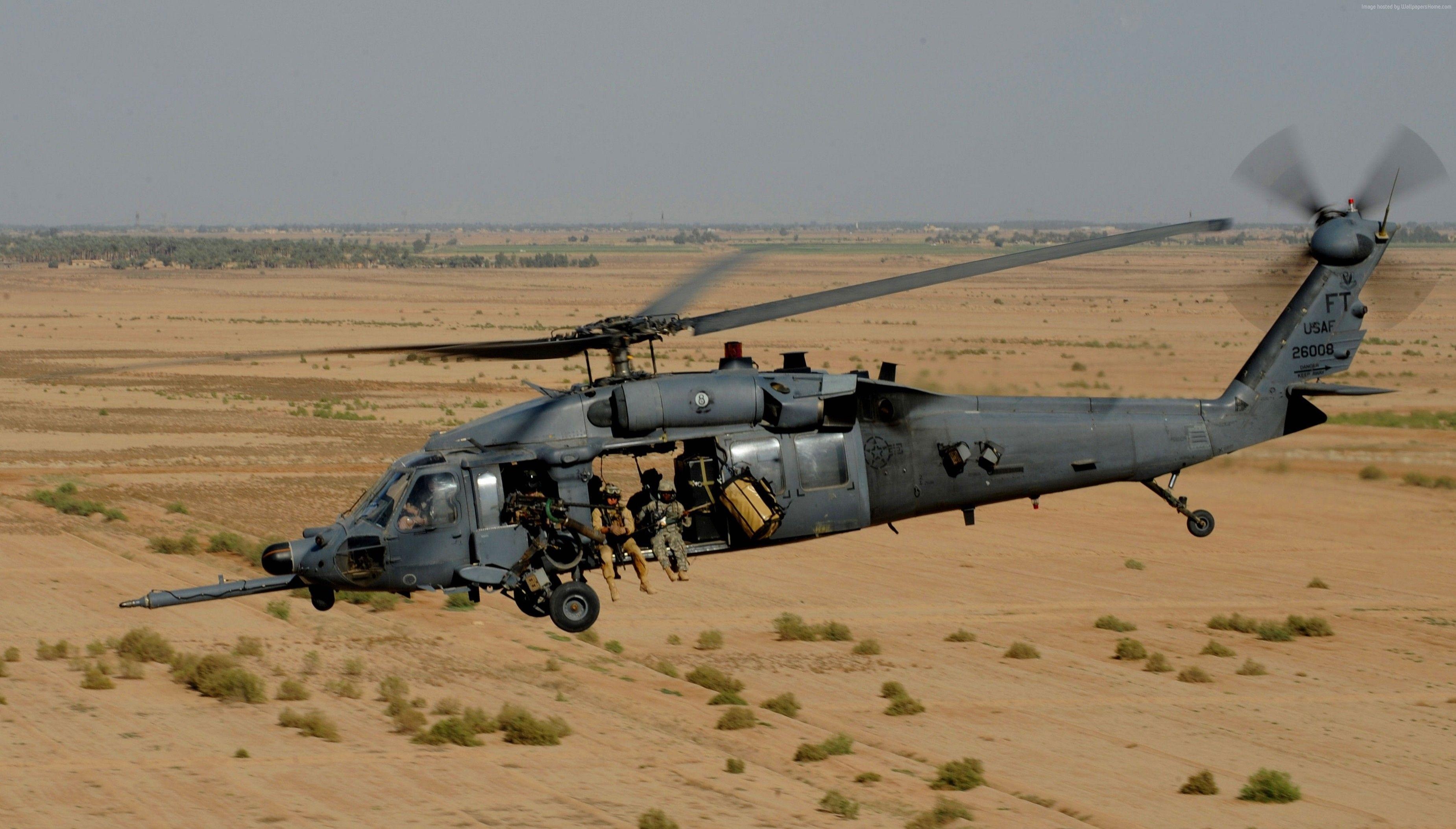 Sikorsky UH-60 Black Hawk, HD wallpapers, Military aircraft, Helicopter fleet, 3700x2110 HD Desktop