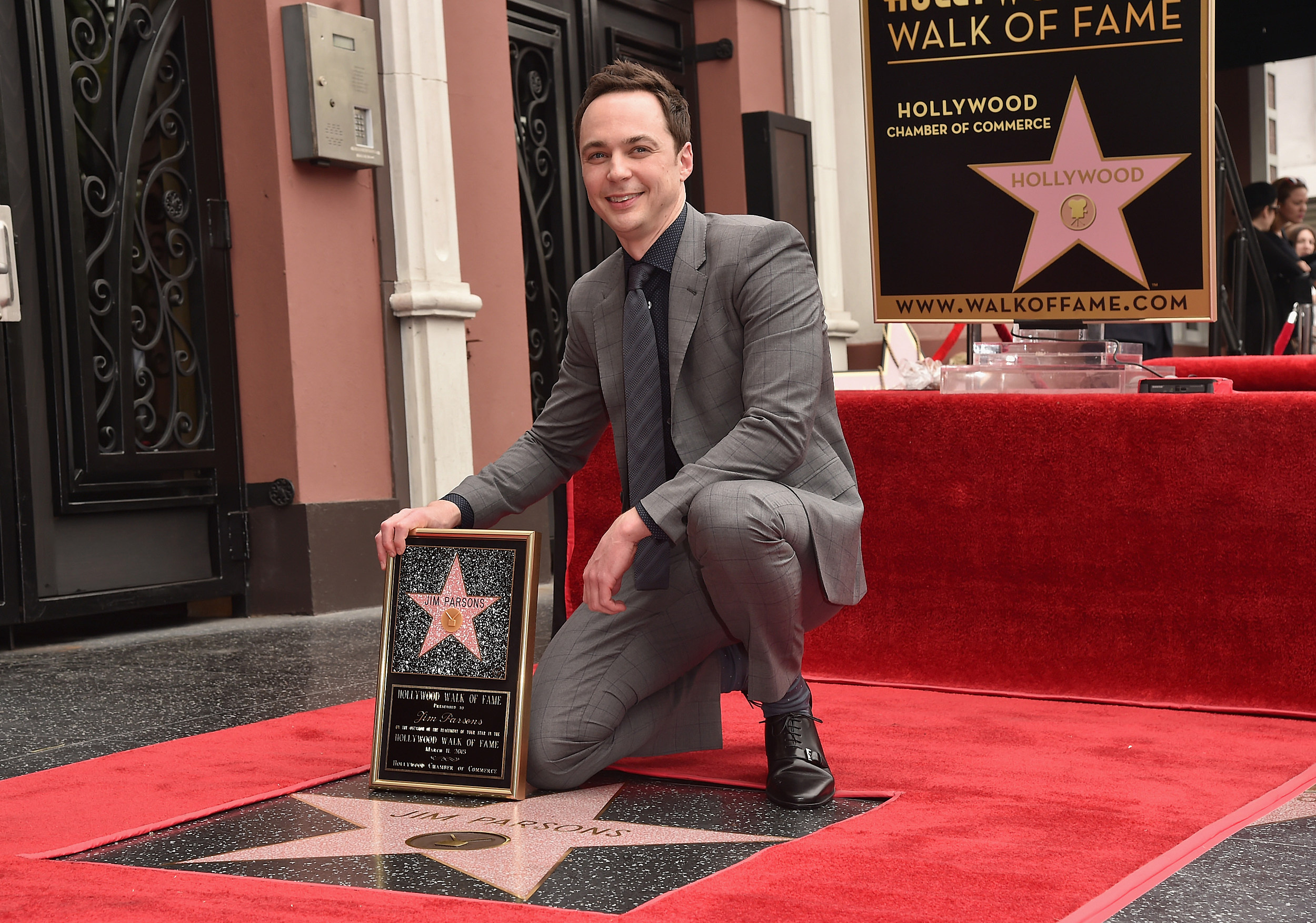 Jim Parsons tribute, Hollywood honor, The Big Bang Theory, Beloved TV star, 2500x1760 HD Desktop