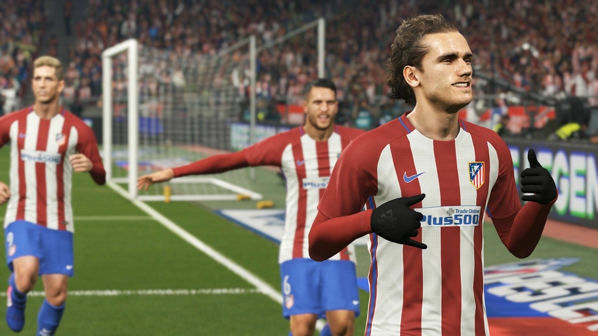FIFA: The 25th installment, Introduces Real Player Motion Technology. 1920x1080 Full HD Background.