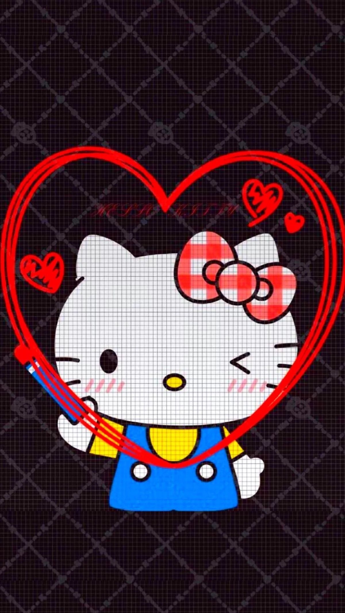 Hello Kitty Valentine's Day, Hello Kitty wallpaper, Cute and playful, Kitty-themed, 1200x2140 HD Handy