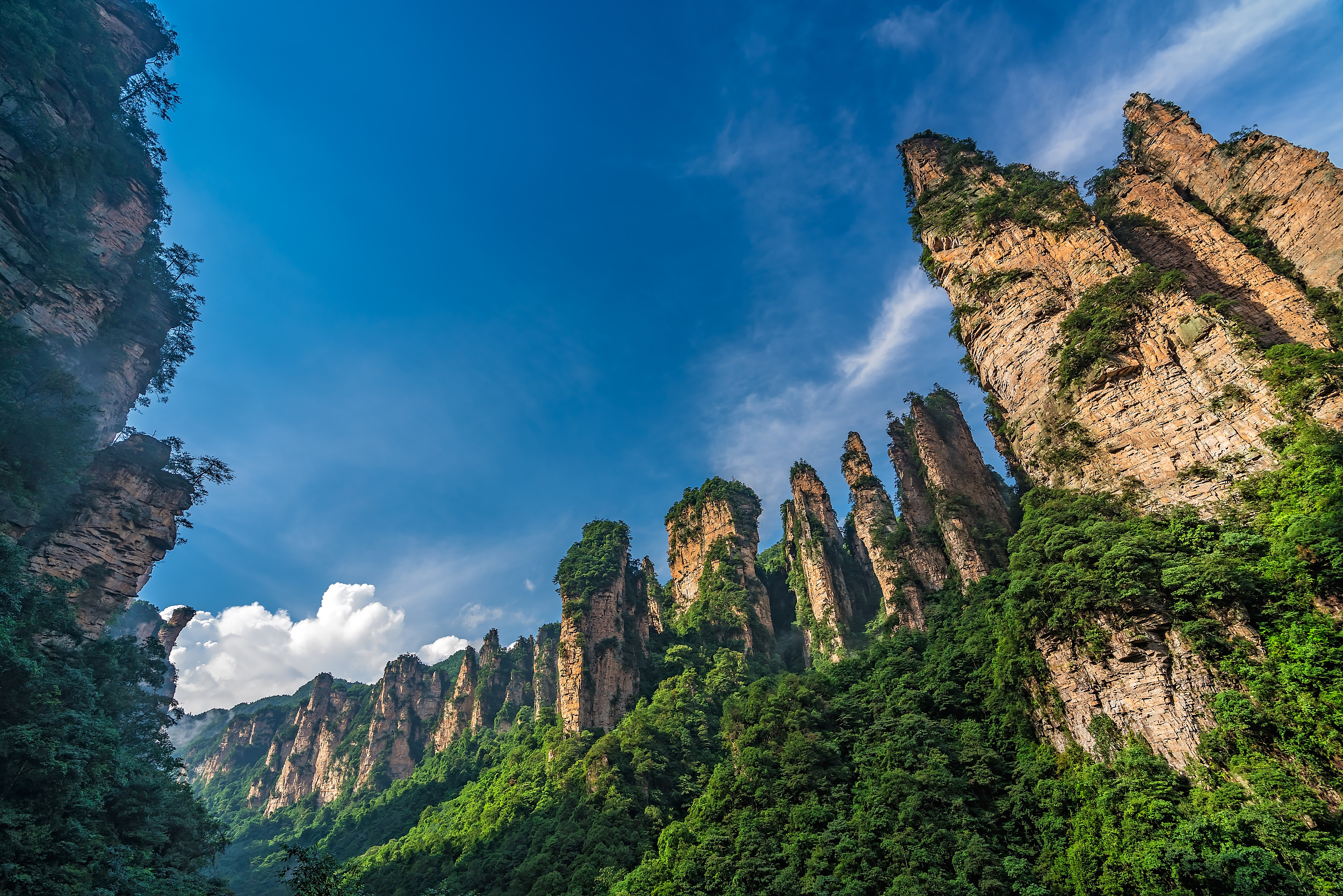 Wulingyuan National Park, Avatar Mountains, Wulingyuan District, Travelogues, 2500x1670 HD Desktop