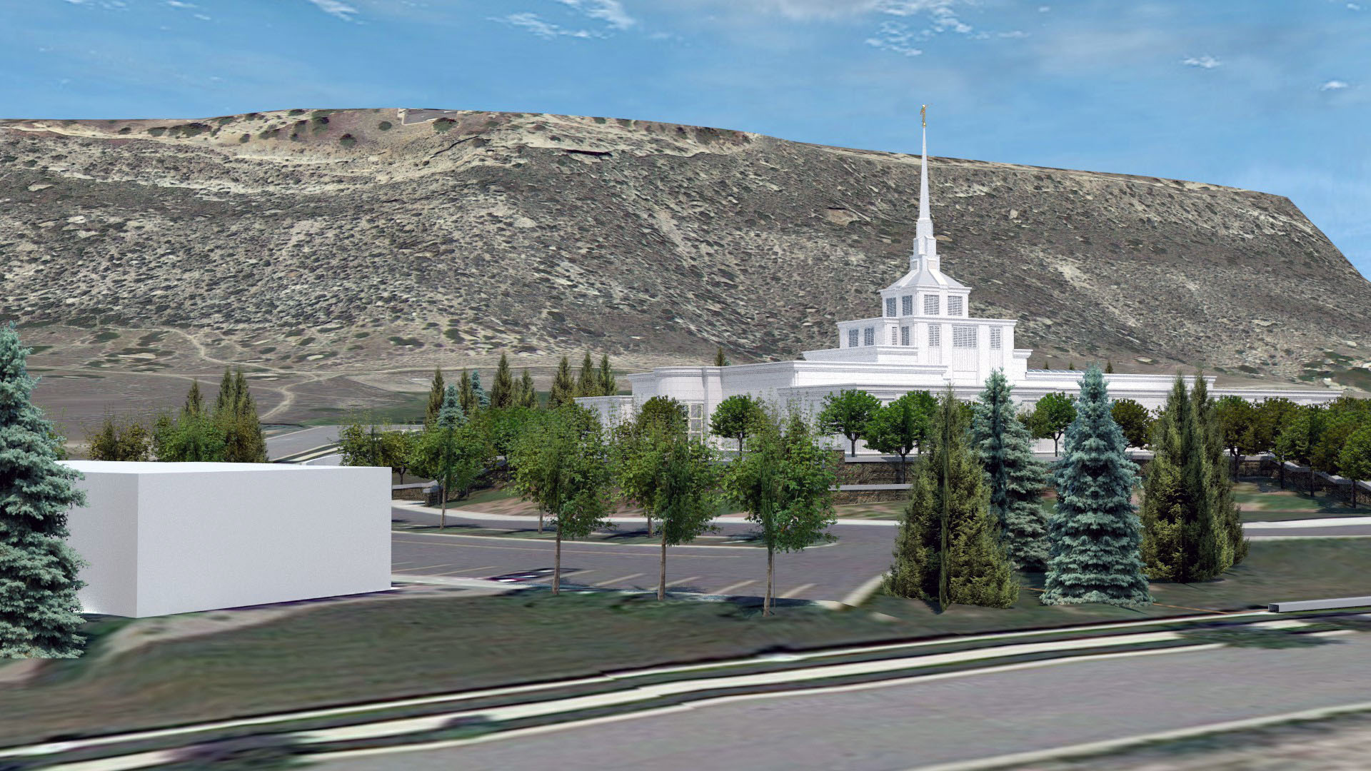Billings Montana travels, 3D Latter Day Temples, 1920x1080 Full HD Desktop