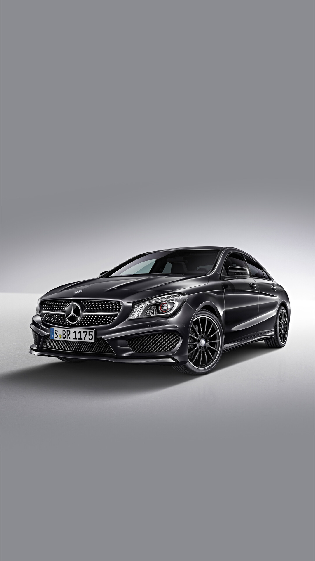 Mercedes-Benz: CLA 250, The first branded vehicles were produced in 1926. 1080x1920 Full HD Wallpaper.