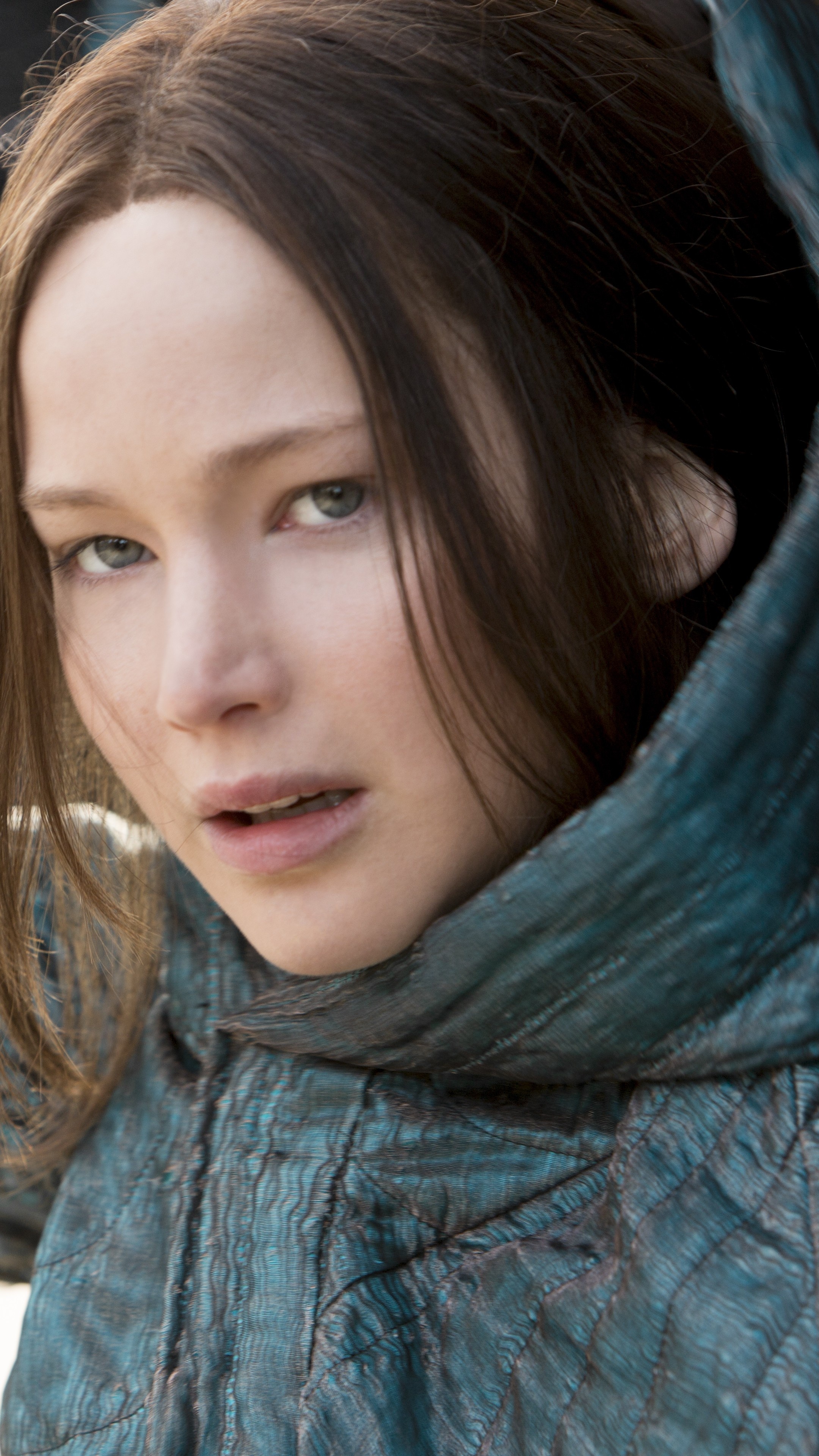 Hunger Games: Mockingjay - Part 2, Jennifer Lawrence as Katniss Everdeen. 2160x3840 4K Wallpaper.