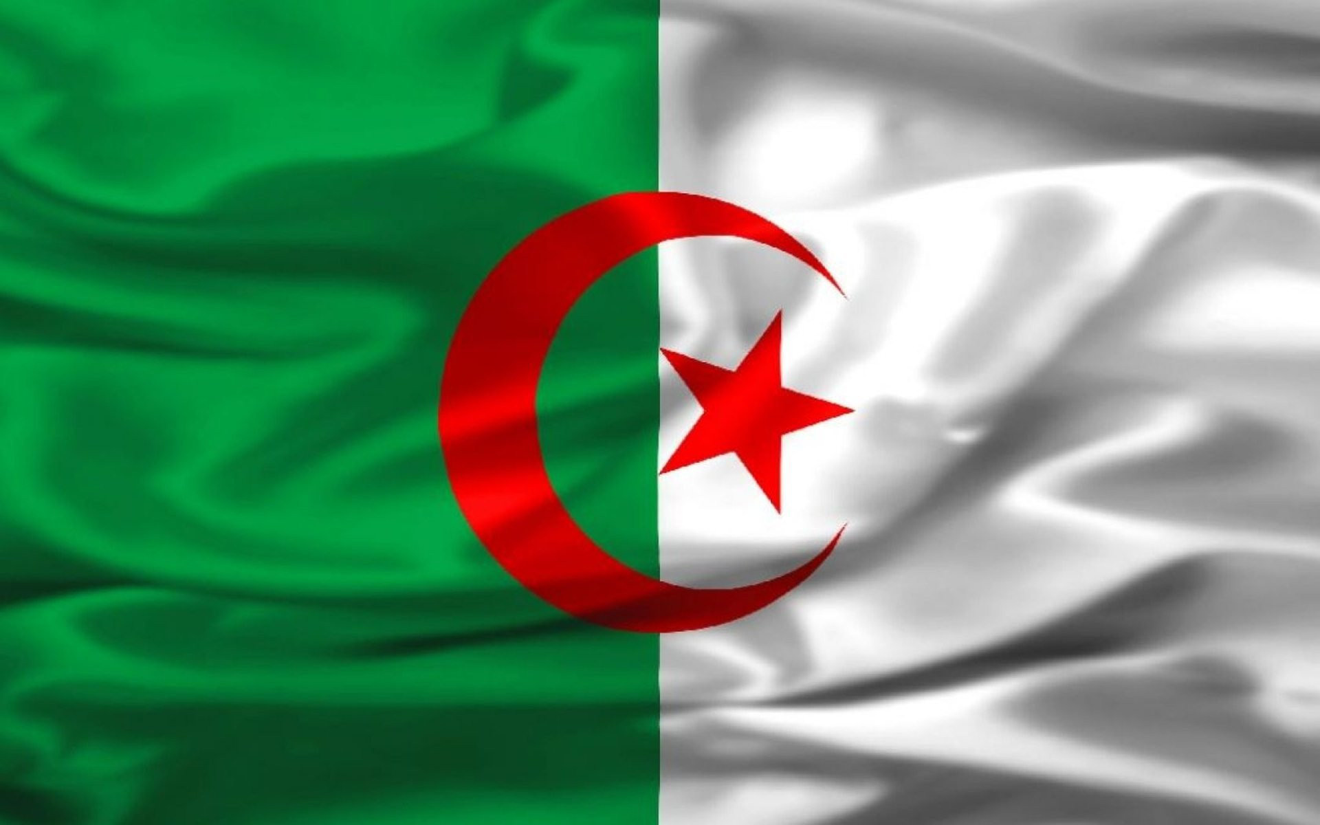 Flag of Algeria, HD wallpaper, 1920x1200 HD Desktop