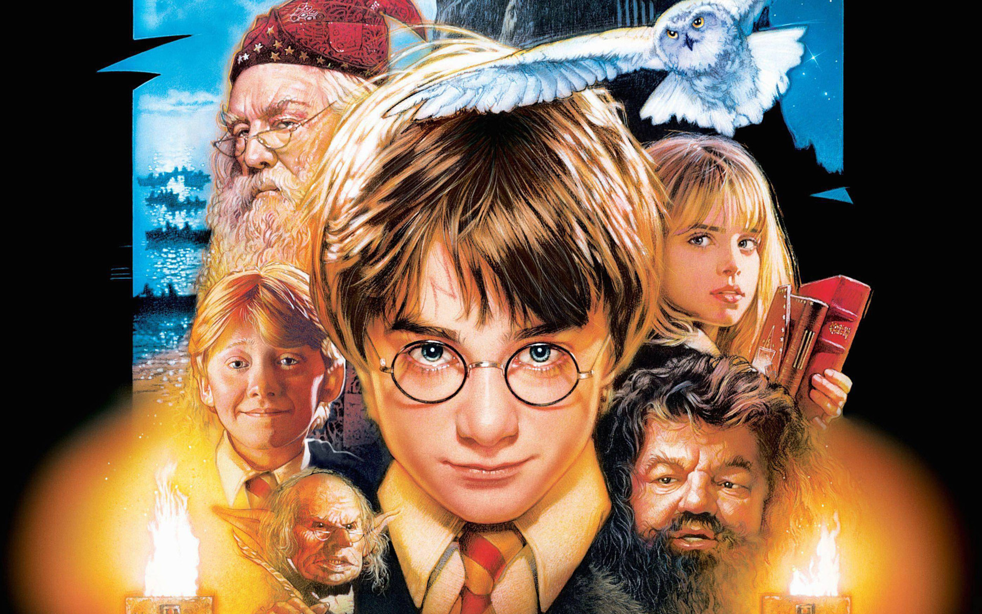 Harry Potter, Sorcerers Stone, Digital citizen, Cast, 1920x1200 HD Desktop