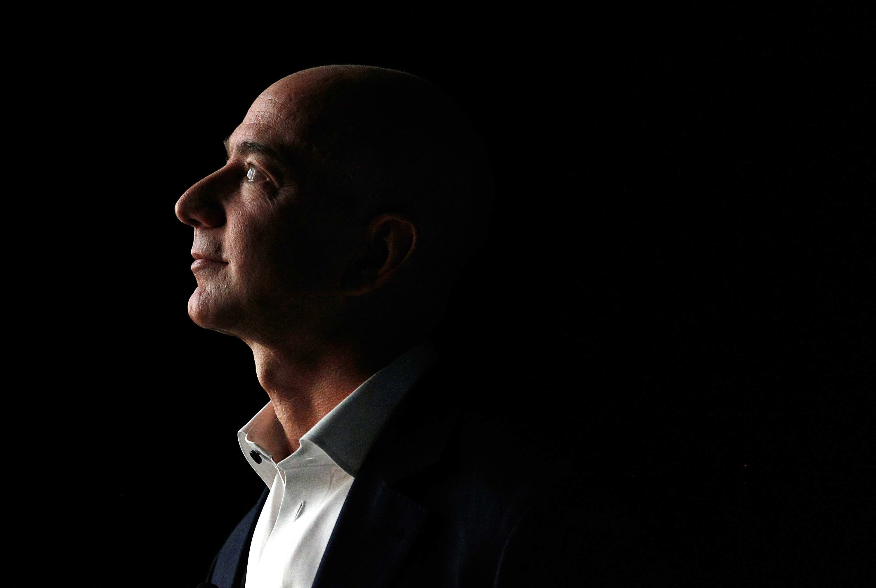 Jeff Bezos: Holds a degree in electrical engineering and computer science. 3000x2020 HD Wallpaper.