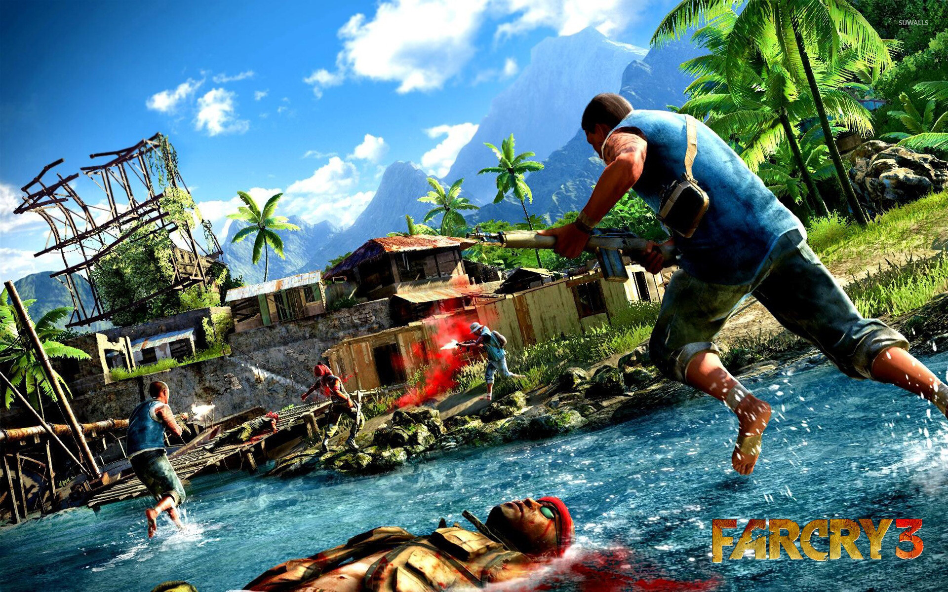Far Cry 3: It was nominated for multiple year-end accolades including Game of the Year. 1920x1200 HD Background.