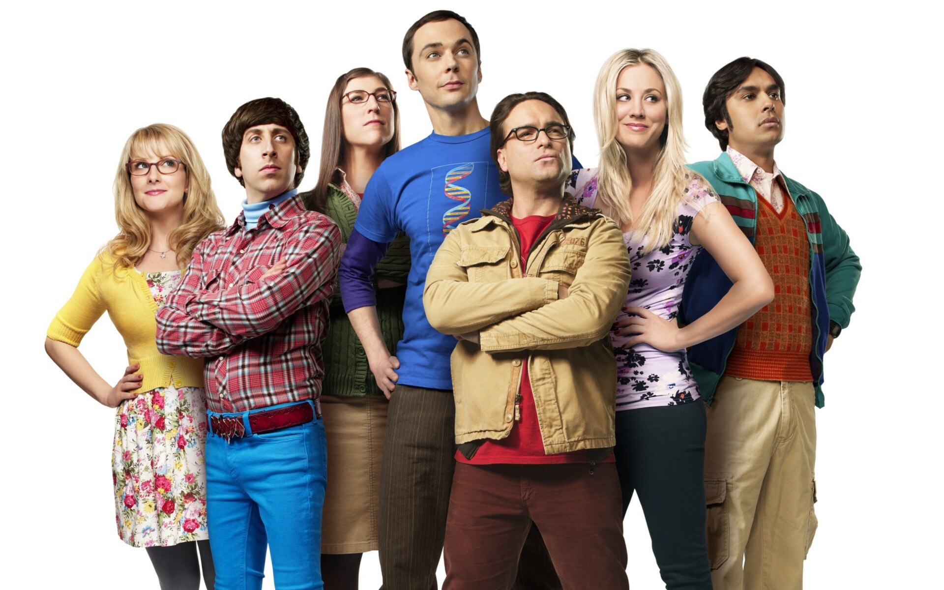The Big Bang Theory: Physicists Leonard and Sheldon find their nerd-centric social circle with pals Howard and Raj expanding when aspiring actress Penny moves in next door. 1920x1200 HD Wallpaper.