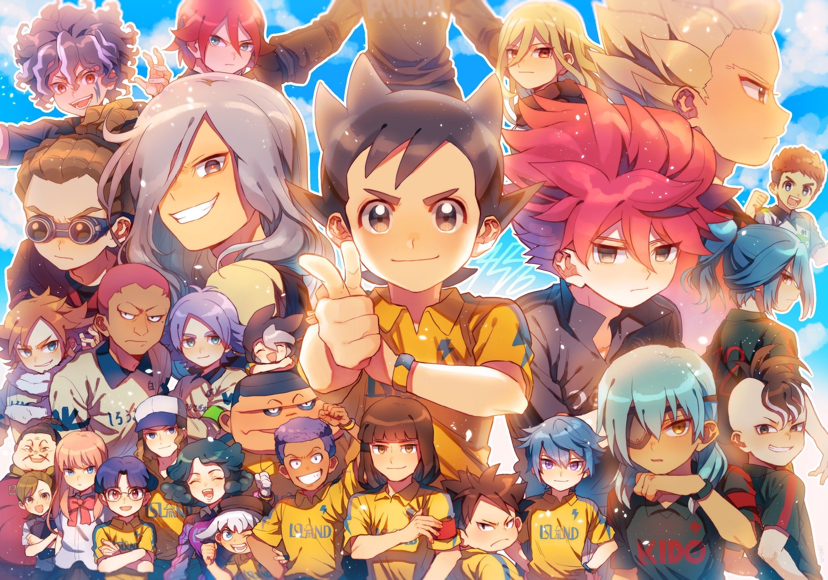 Inazuma Eleven, High-quality wallpapers, Amazing backgrounds, 2710x1900 HD Desktop