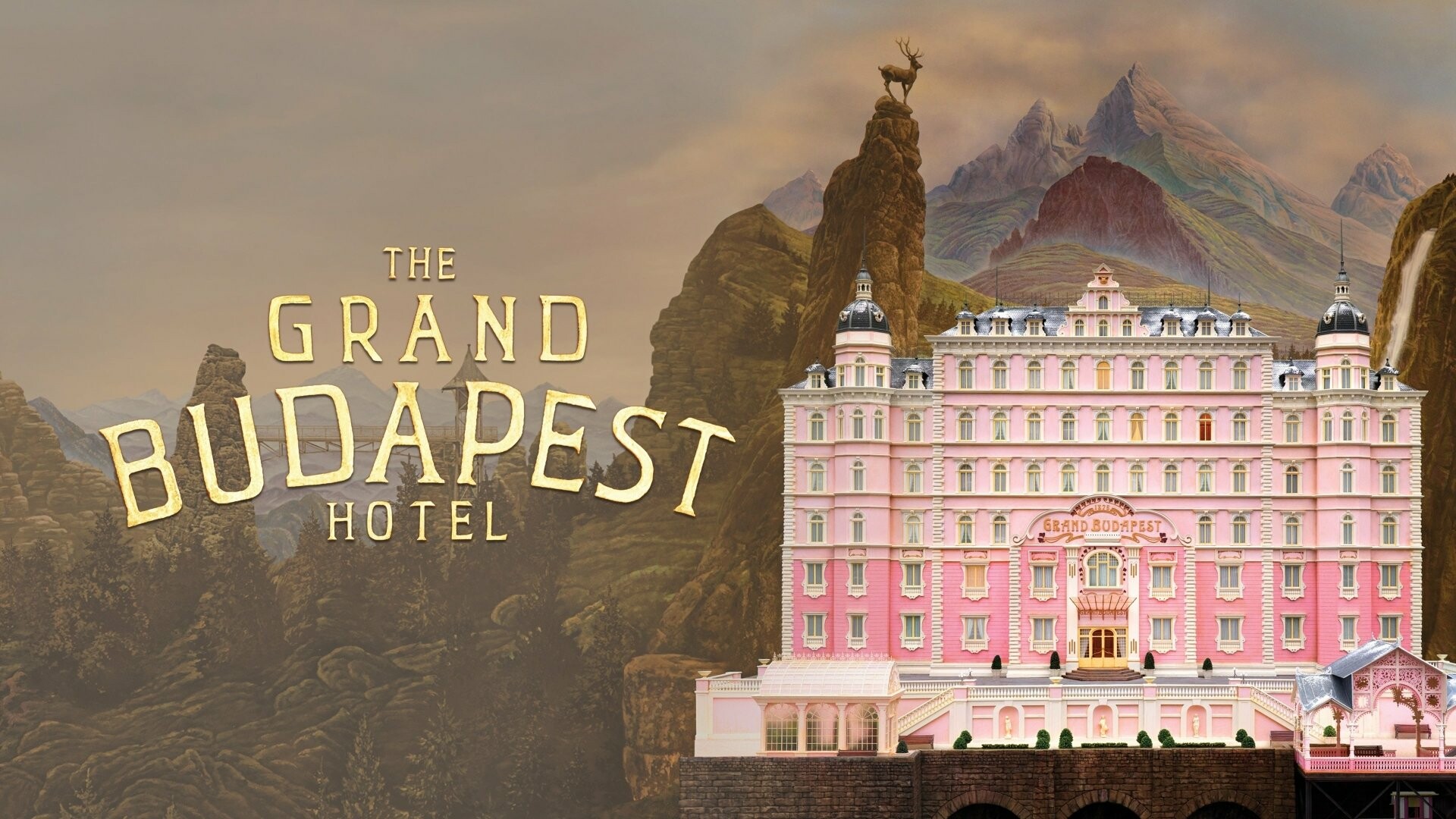4K Ultra HD, The Grand Budapest Hotel, Stunning cinematography, Visual treat, 1920x1080 Full HD Desktop