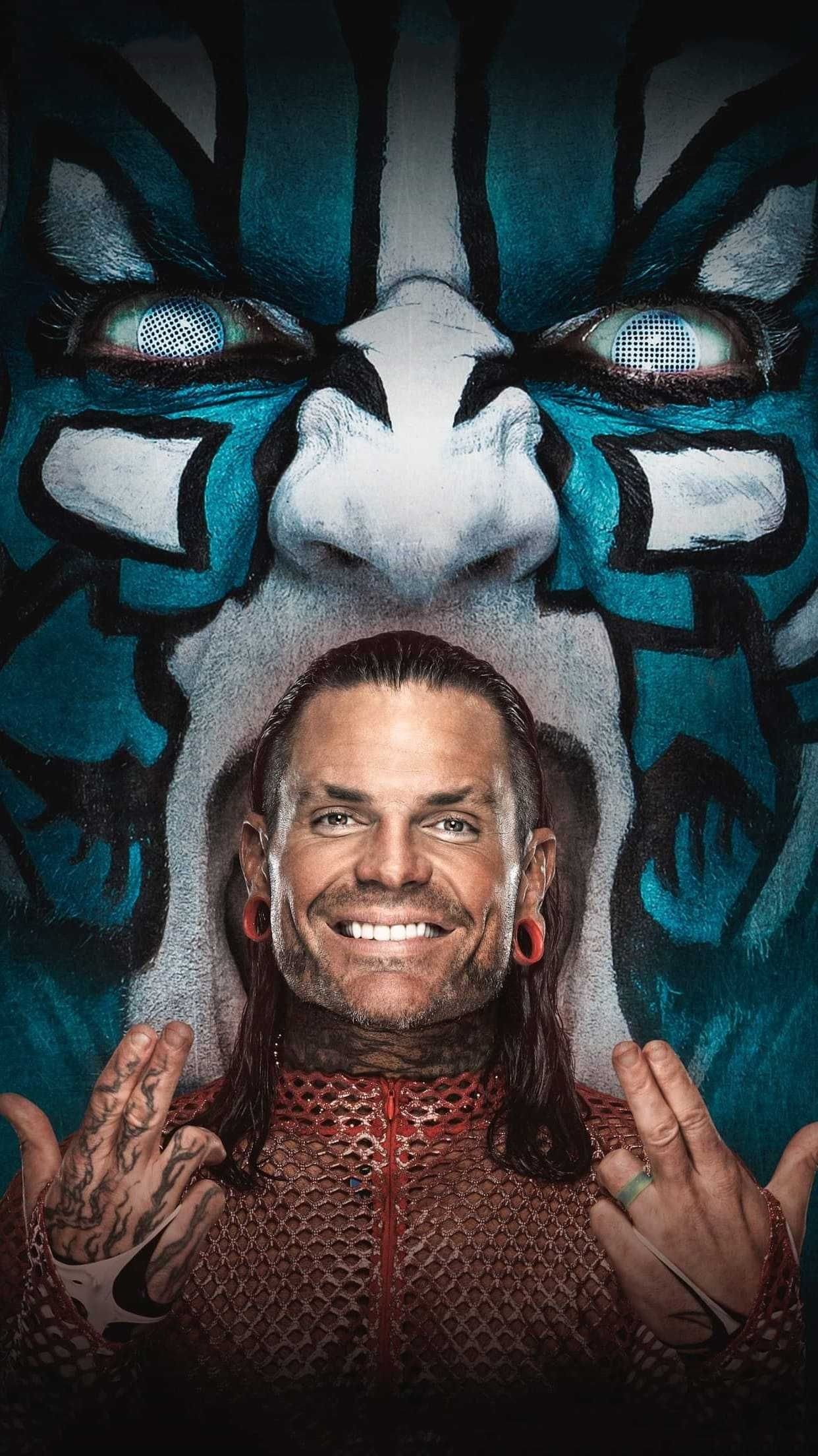 Jeff Hardy, Vibrant wallpaper, WWE superstar, Amazing photos, 1250x2210 HD Handy