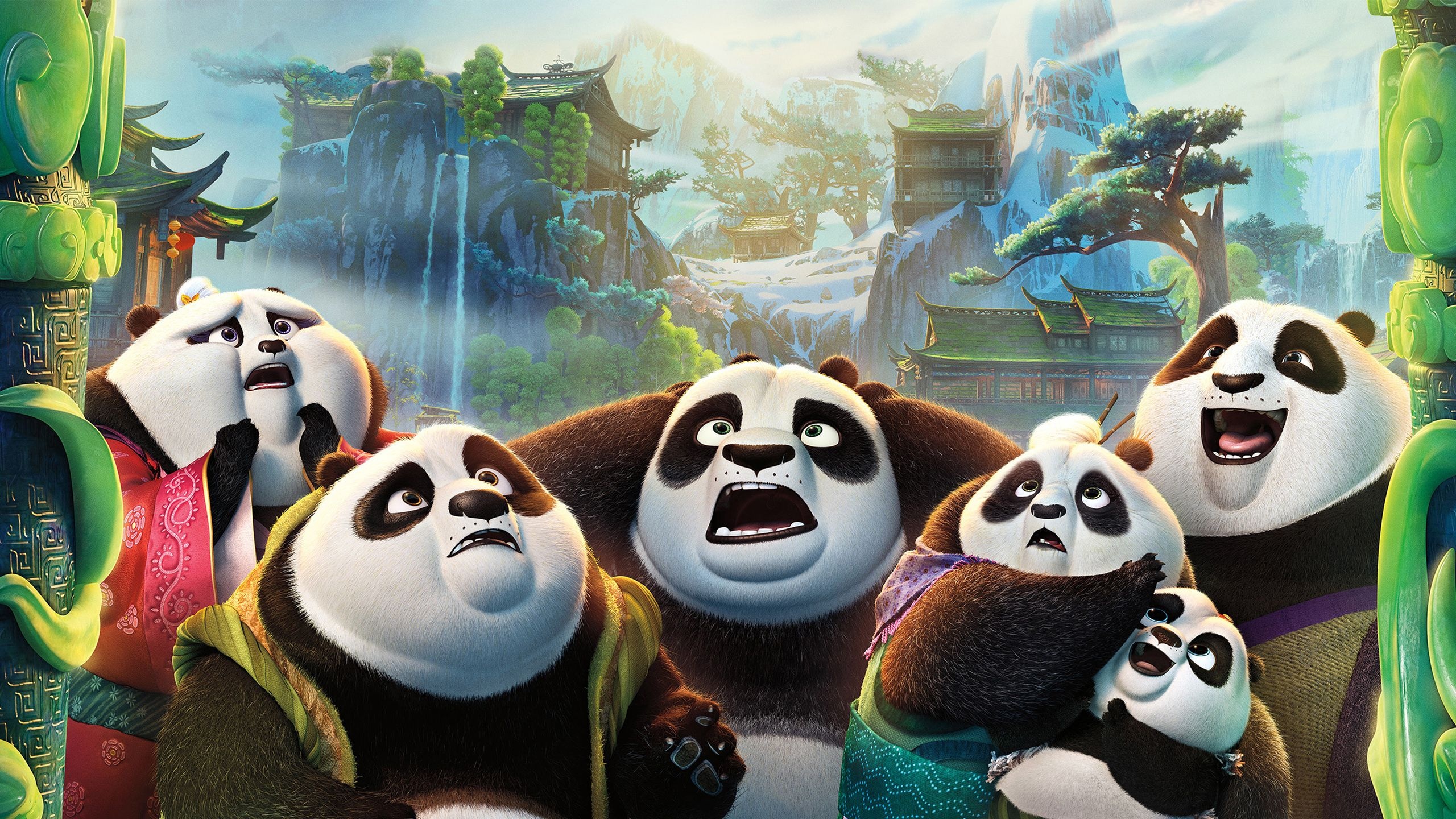 Kung Fu Panda 3, Kung Fu Panda, 2560x1440 HD Desktop