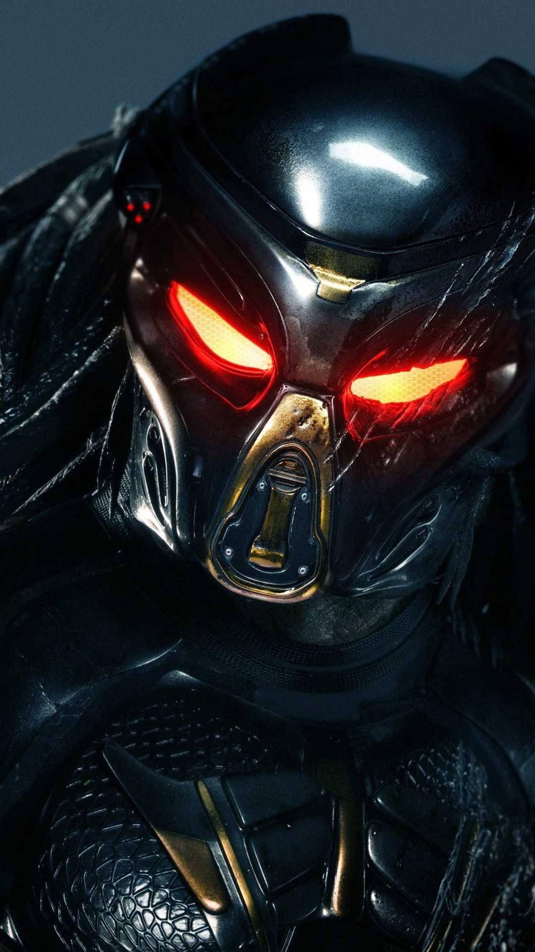 Predator: Their faces feature arthropod-like mandibles and no visible nose. 1080x1920 Full HD Background.