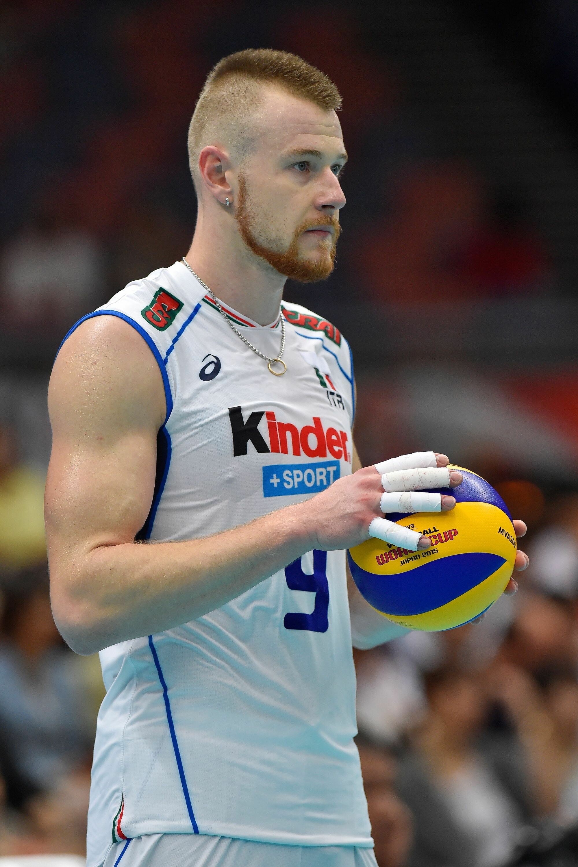 Volleyball action shots, Ivan Zaytsev powerhouse, Volleyball courts, Dynamic athletes, 2000x3000 HD Phone
