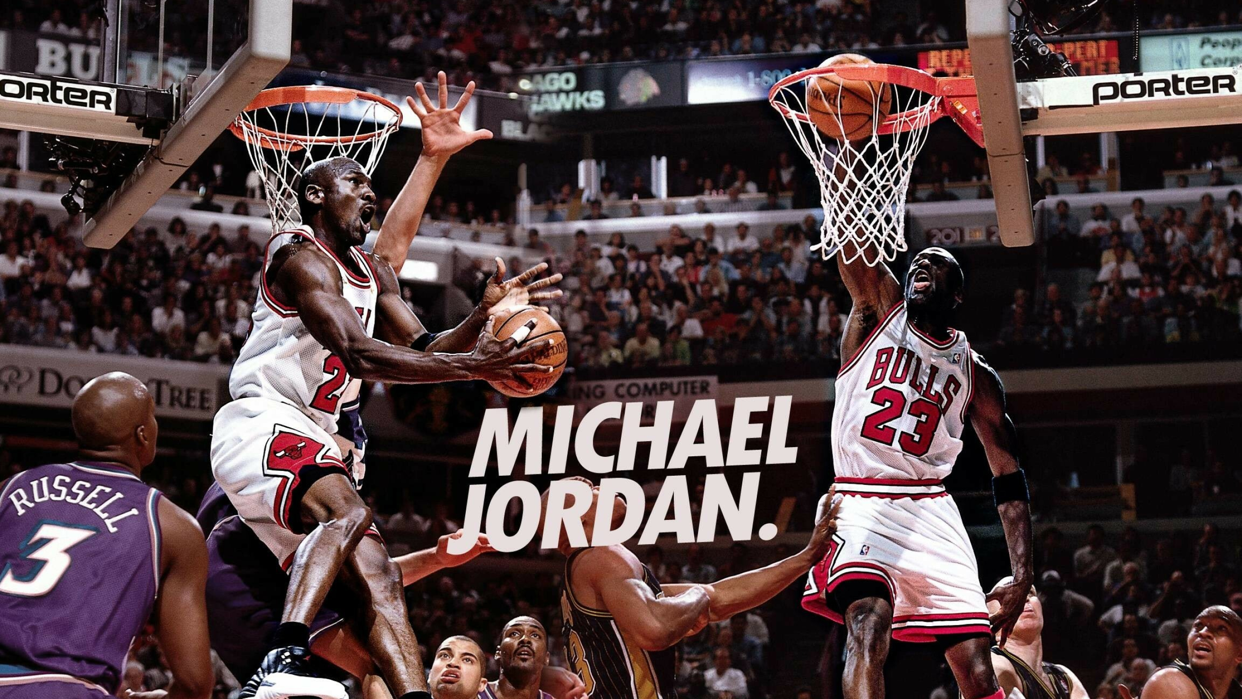 Michael Jordan: Six-time NBA Finals Most Valuable Player (MVP). 2560x1440 HD Wallpaper.