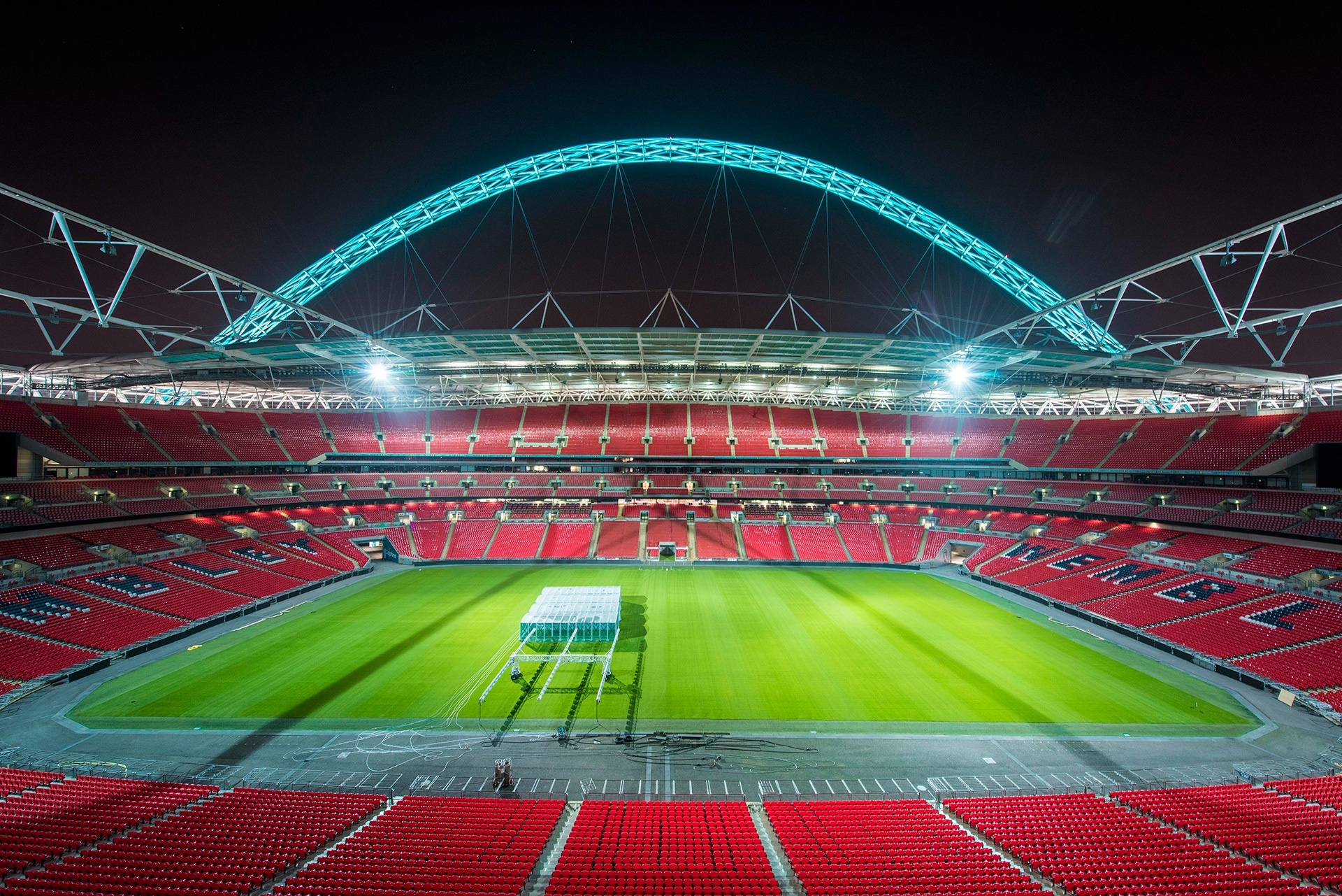 Wembley Stadium: The Headquarters of The English national team, Designed by Populous and Foster and Partners. 1920x1290 HD Wallpaper.