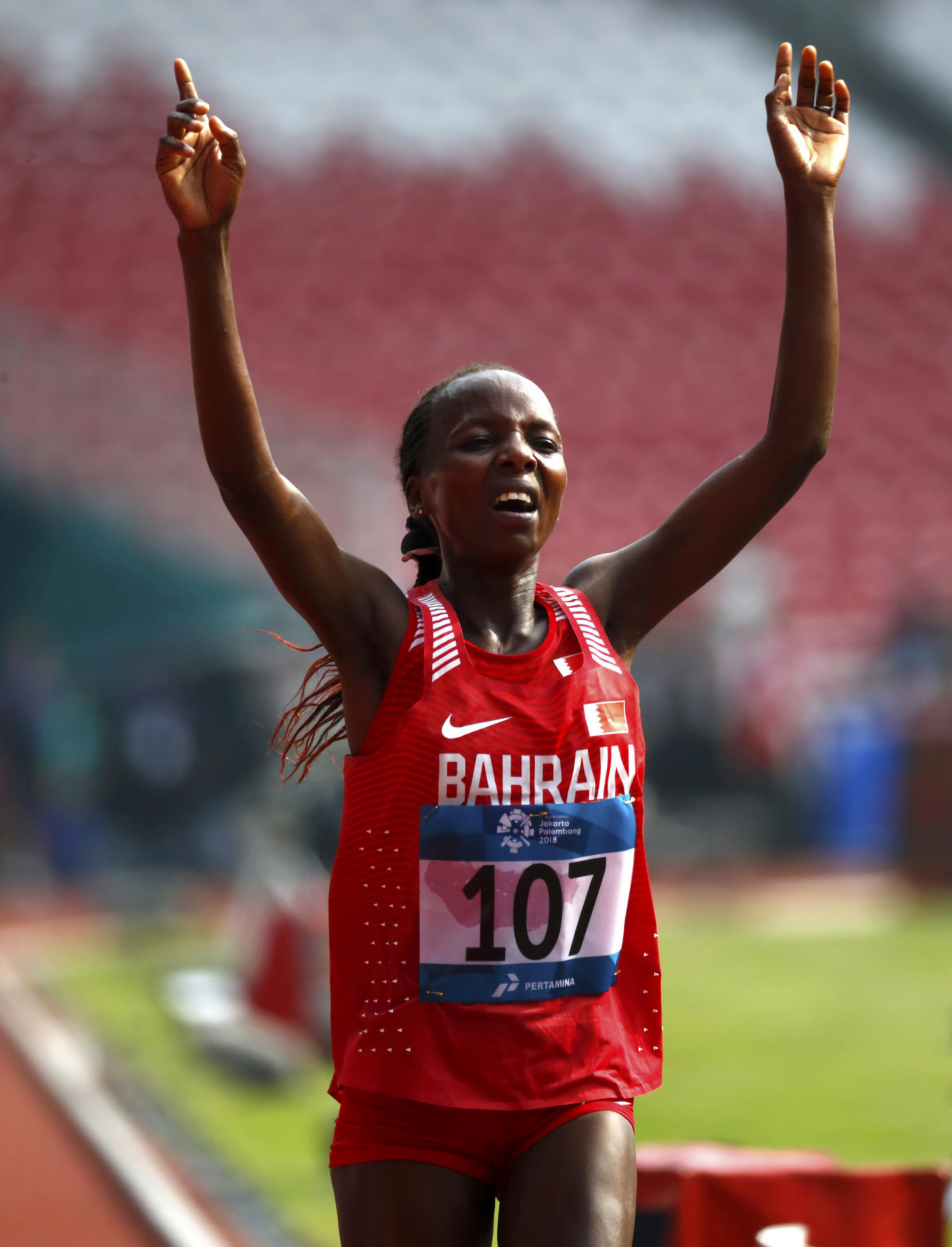 Rose Chelimo, Long distance runner, World record holder, Podium finish, 2400x3150 HD Phone