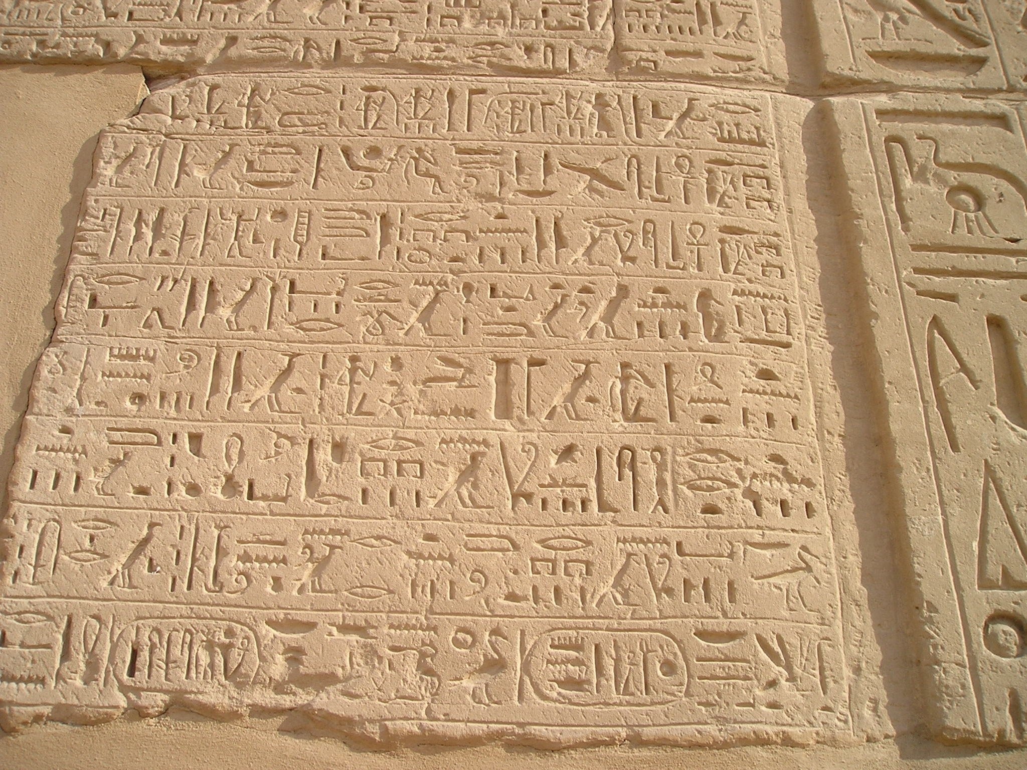 Hieroglyphics, Ancient Egyptian Symbols, Ancient Writing System, Carvings, 2050x1540 HD Desktop
