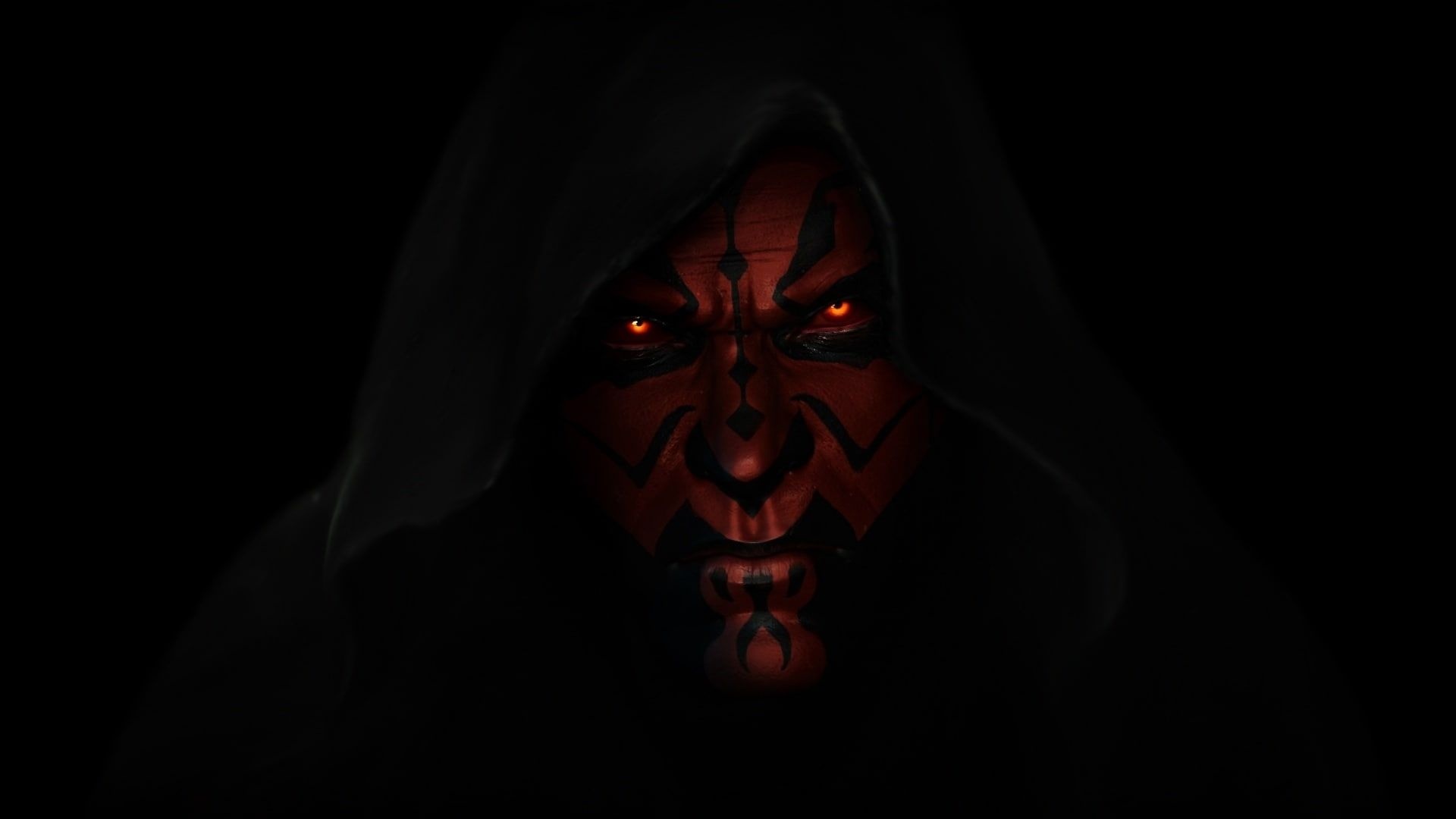 Sith: Maul, The dark side of the Force. 1920x1080 Full HD Wallpaper.