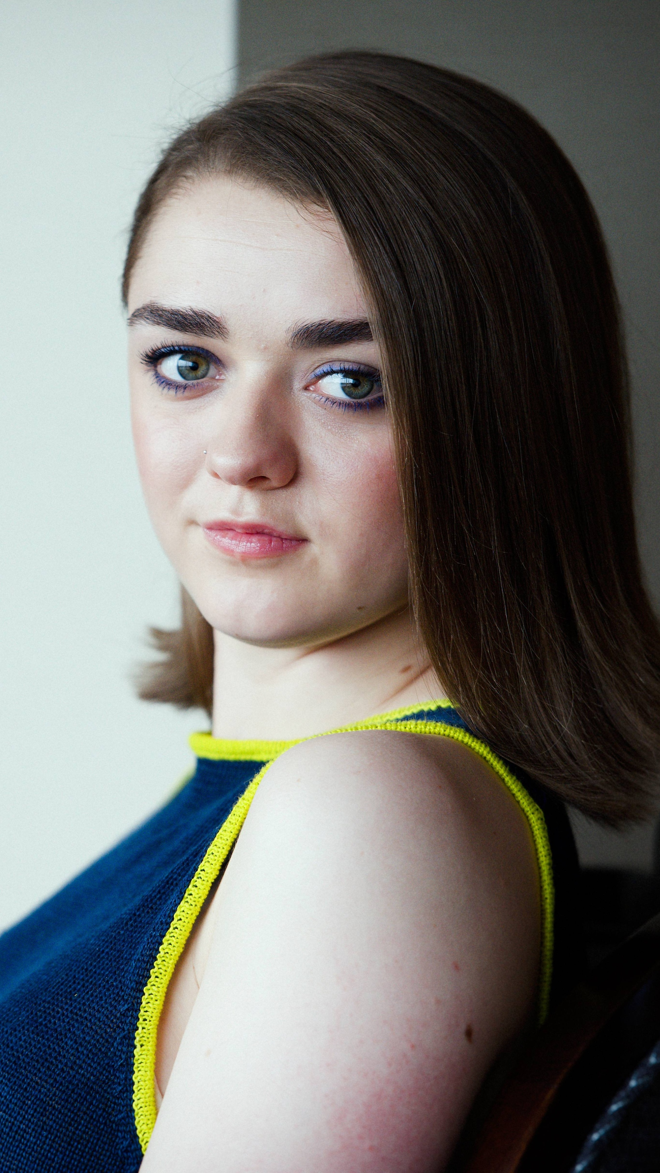 Maisie Williams, TV shows, Sony Xperia, HD wallpapers, 2160x3840 4K Phone