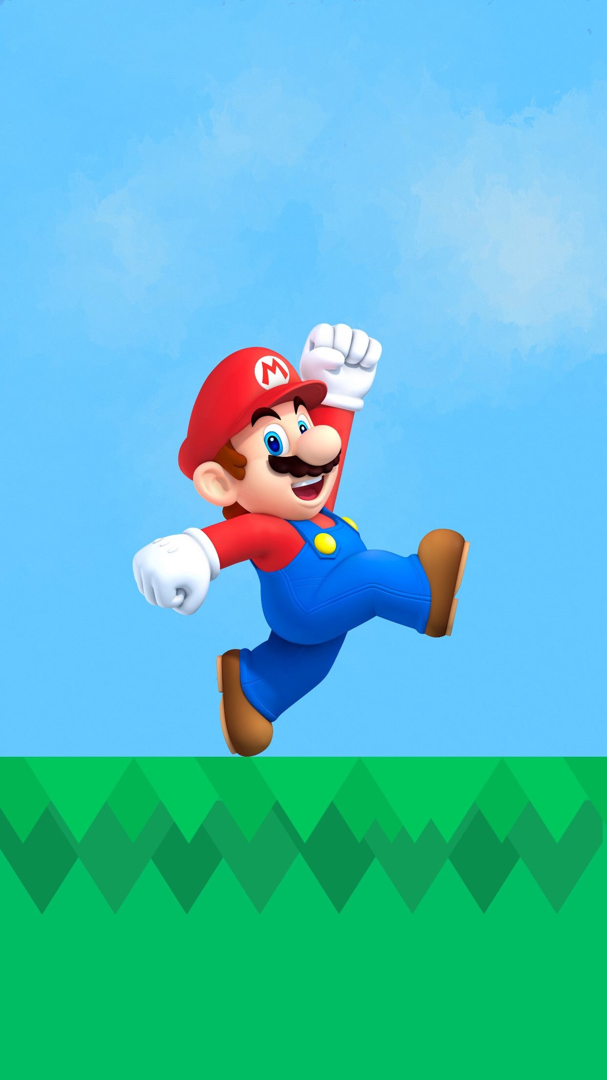 Mario phone wallpapers, Gaming icon, Mushroom Kingdom adventures, Power-up frenzy, 1250x2210 HD Phone