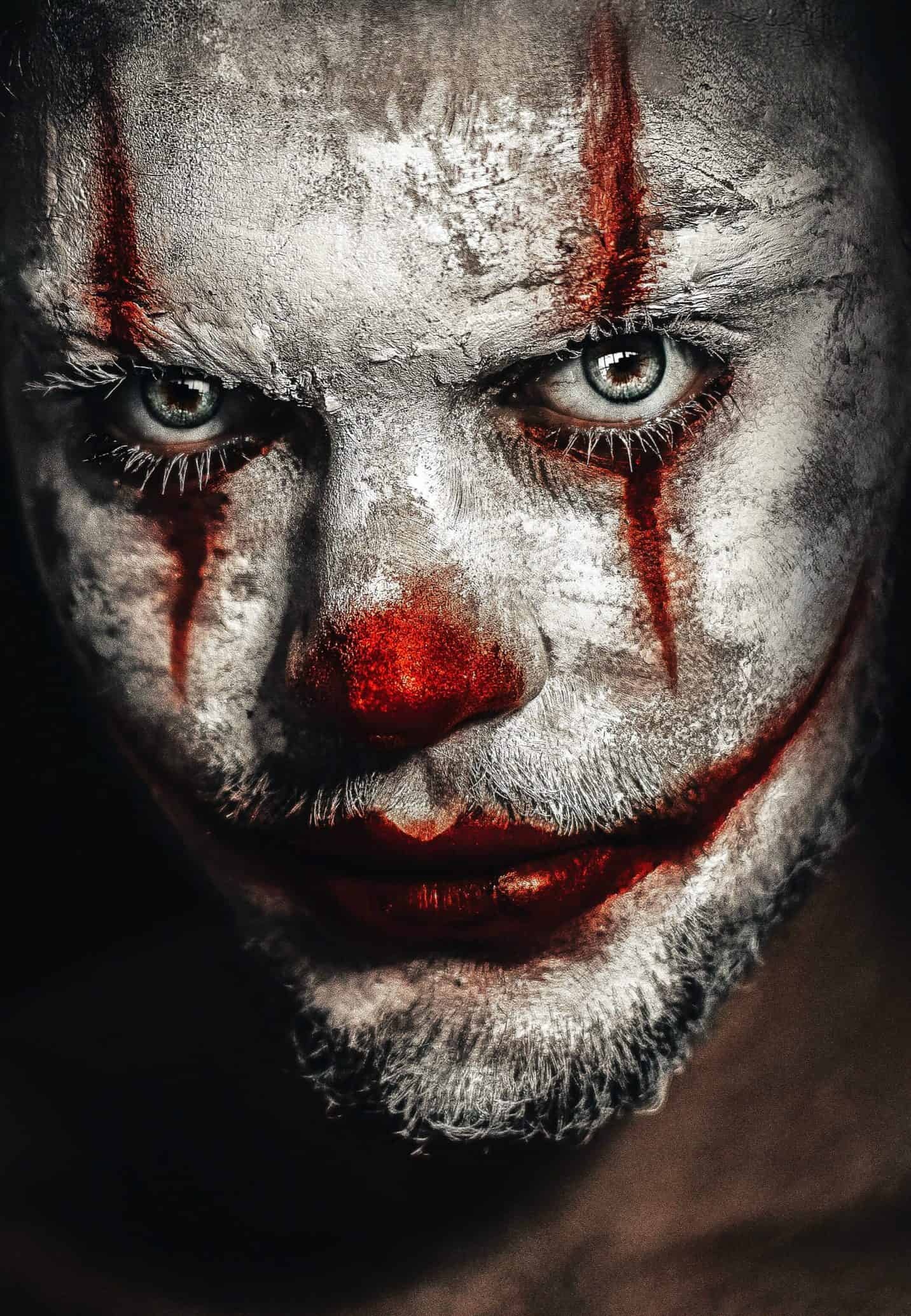 Man with clown face, Fashion wallpaper, Art, Style, 1440x2070 HD Phone