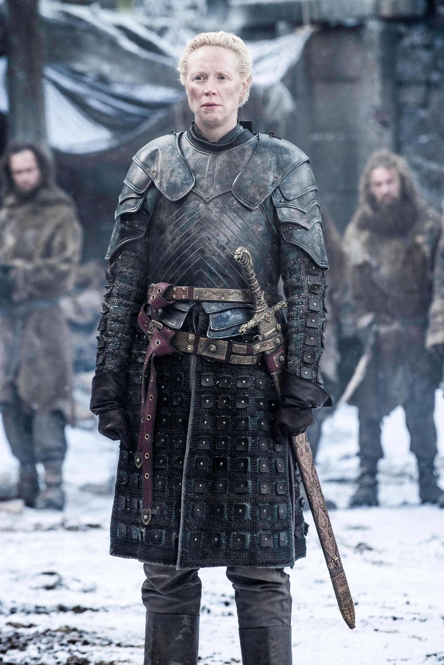 Brienne of Tarth, Game of Thrones, Actor recognition, Hidden talent, 1440x2160 HD Handy