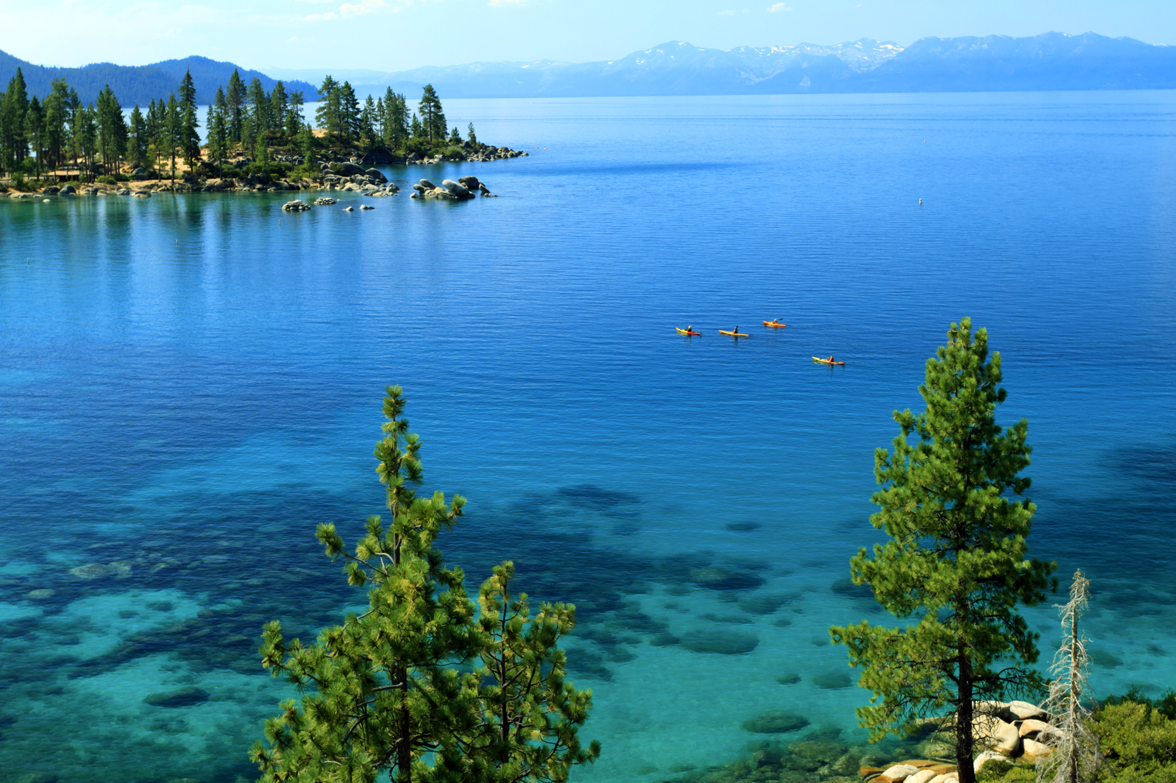 Lake Tahoe, HD wallpaper, Stunning views, Scenic beauty, 2400x1600 HD Desktop