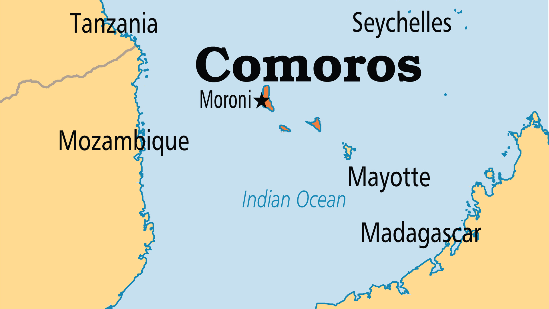 Comoros, Travels, Operation world, Related organization, 1920x1080 Full HD Desktop