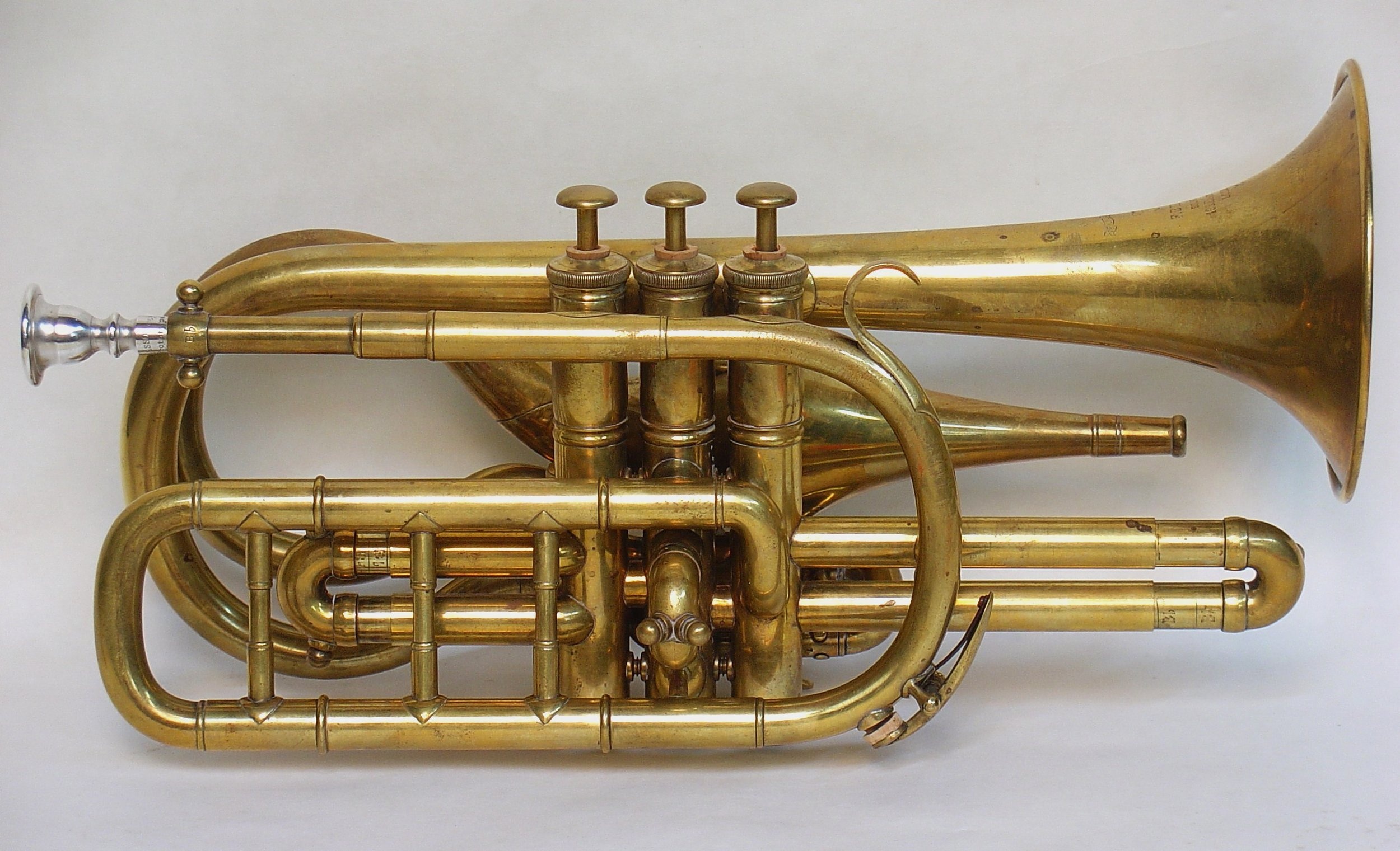 Mellophone: Originated In The Horn Design Boom In The Late 19th Century, Herman Koenig, Brass Instruments. 2500x1530 HD Background.